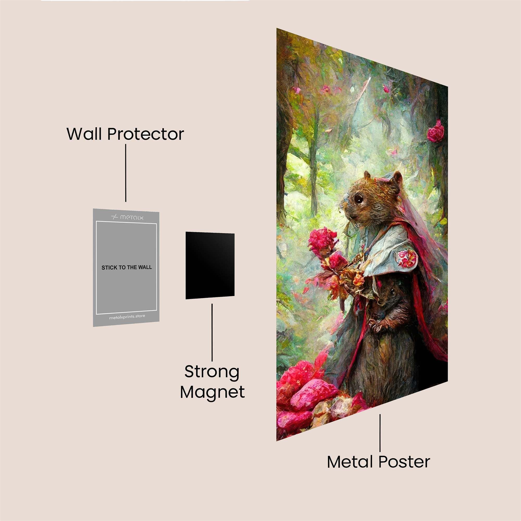 Mouse Majesty Safe Wall Magnetic / M