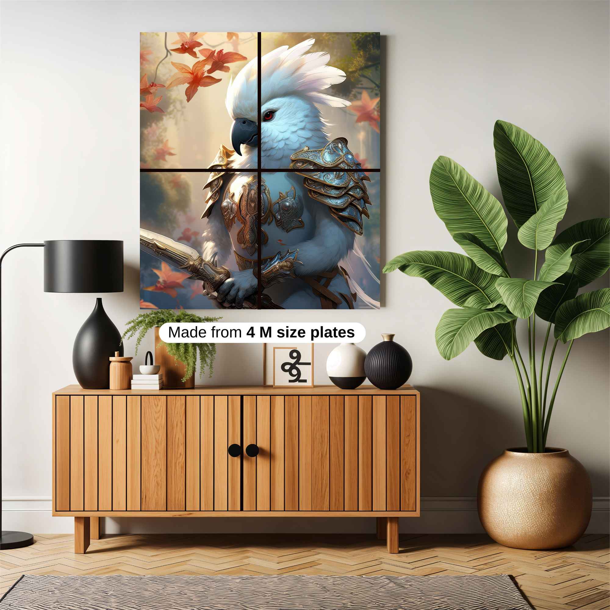 Cockatoo Courage Safe Wall Magnetic / M