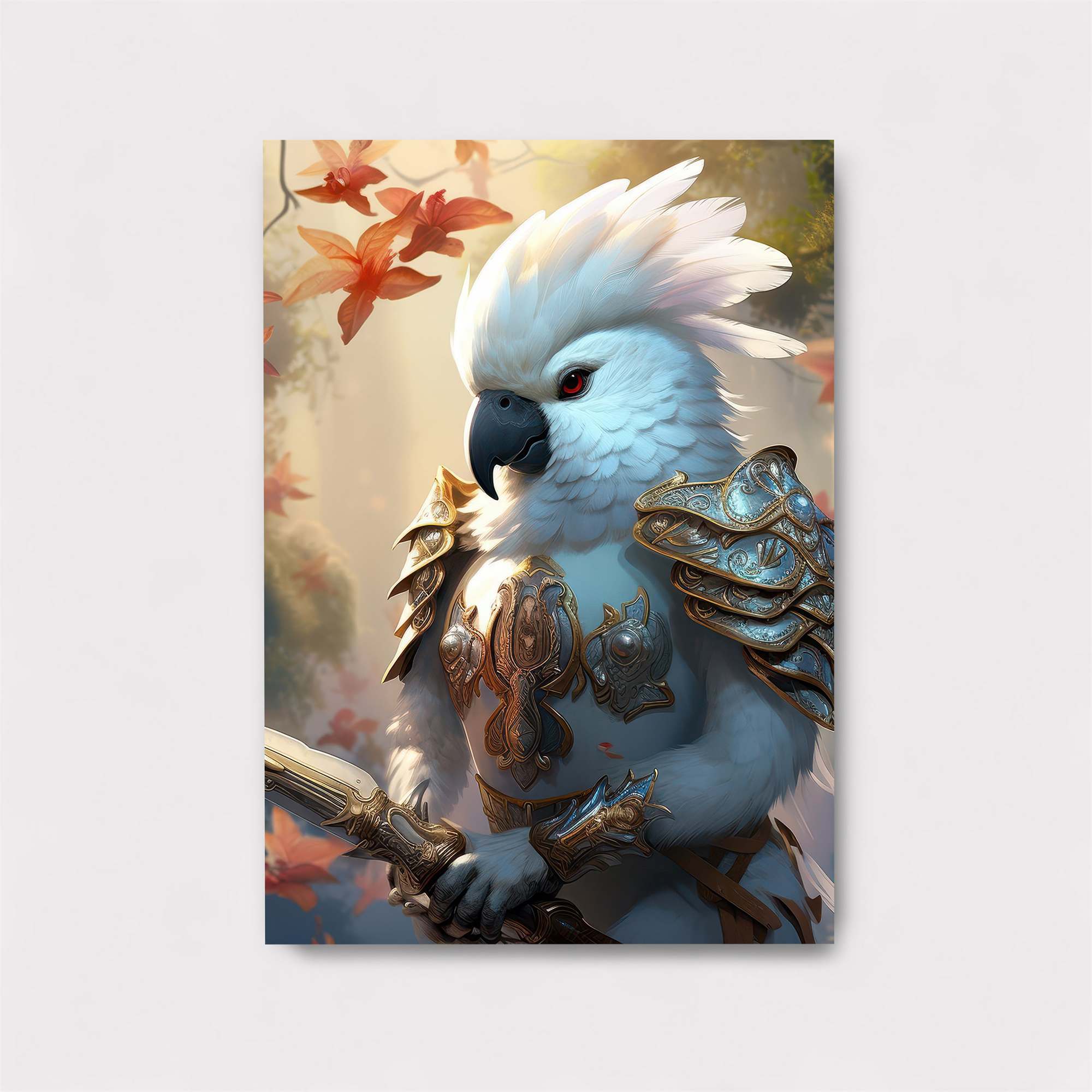 Cockatoo Courage Safe Wall Magnetic / M