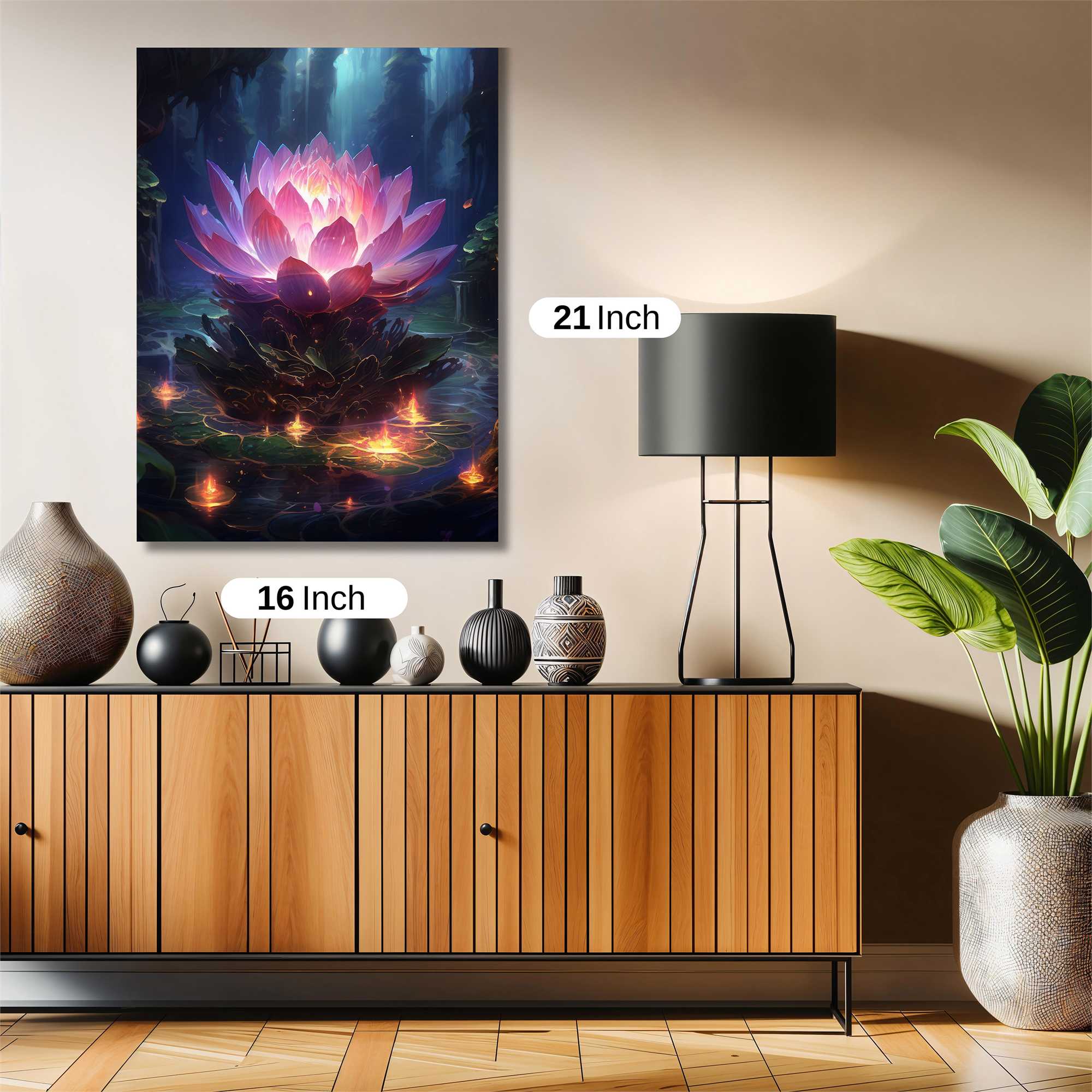 Lotus Radiance Safe Wall Magnetic / M