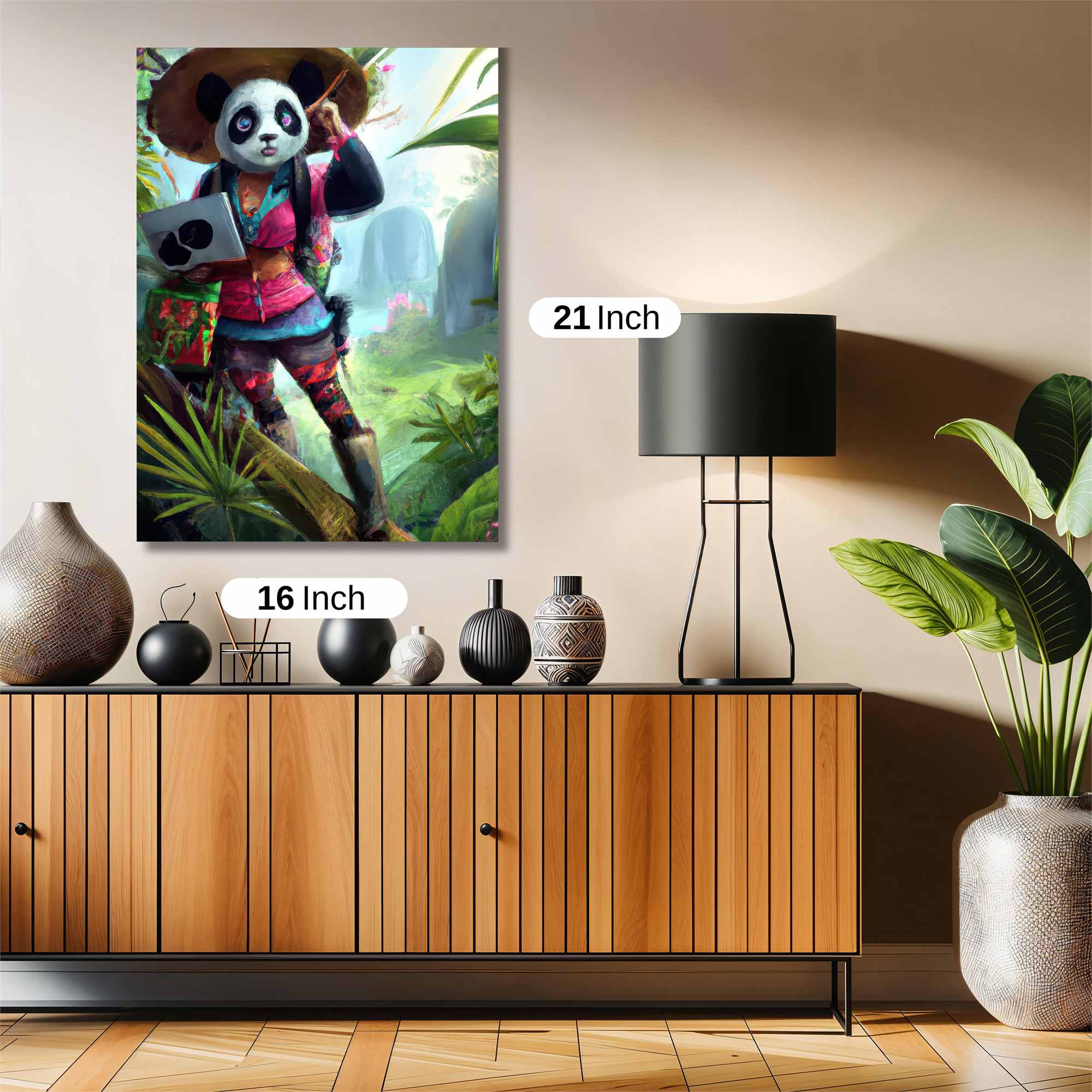 Panda Explorer Safe Wall Magnetic / M