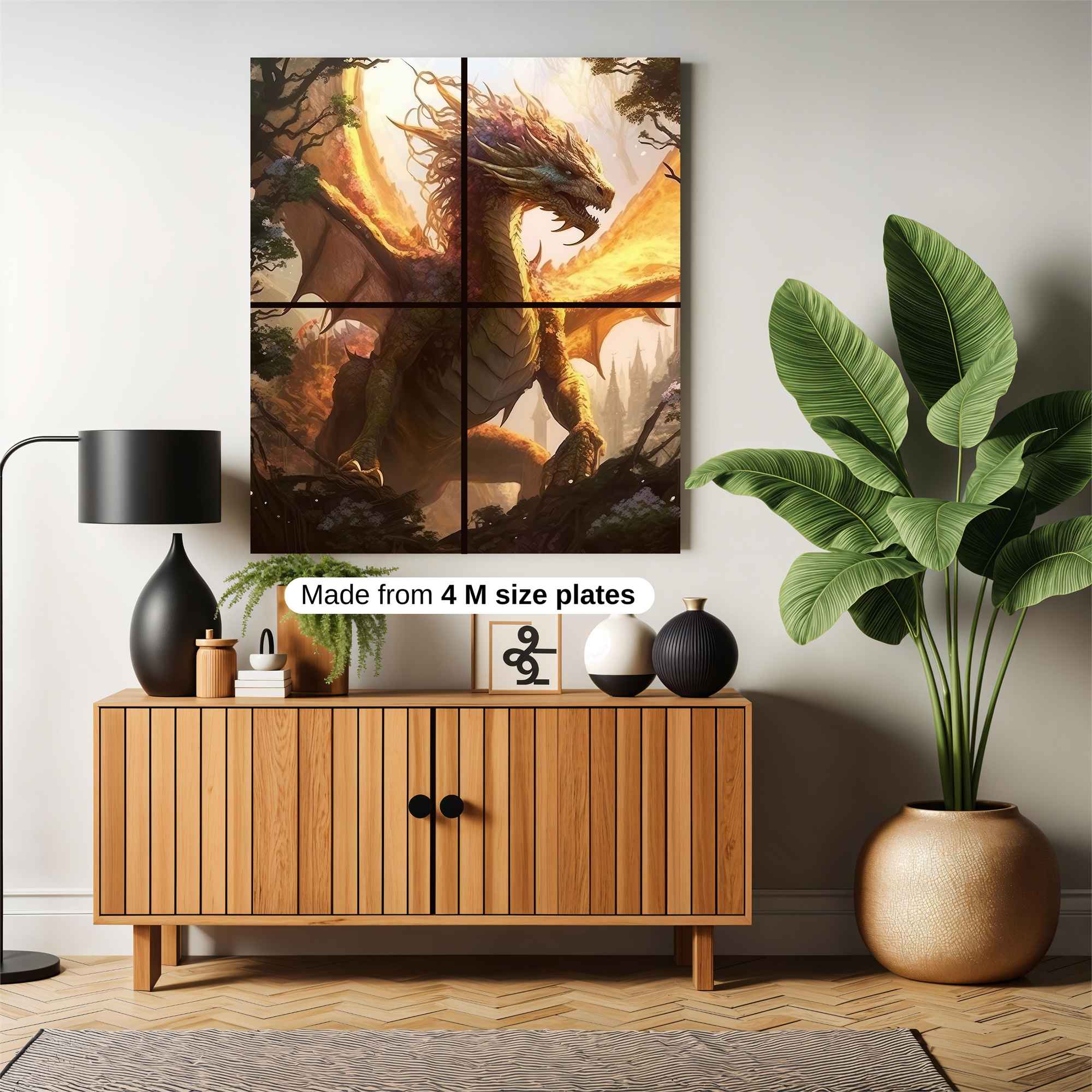 Dragon Radiant Safe Wall Magnetic / M