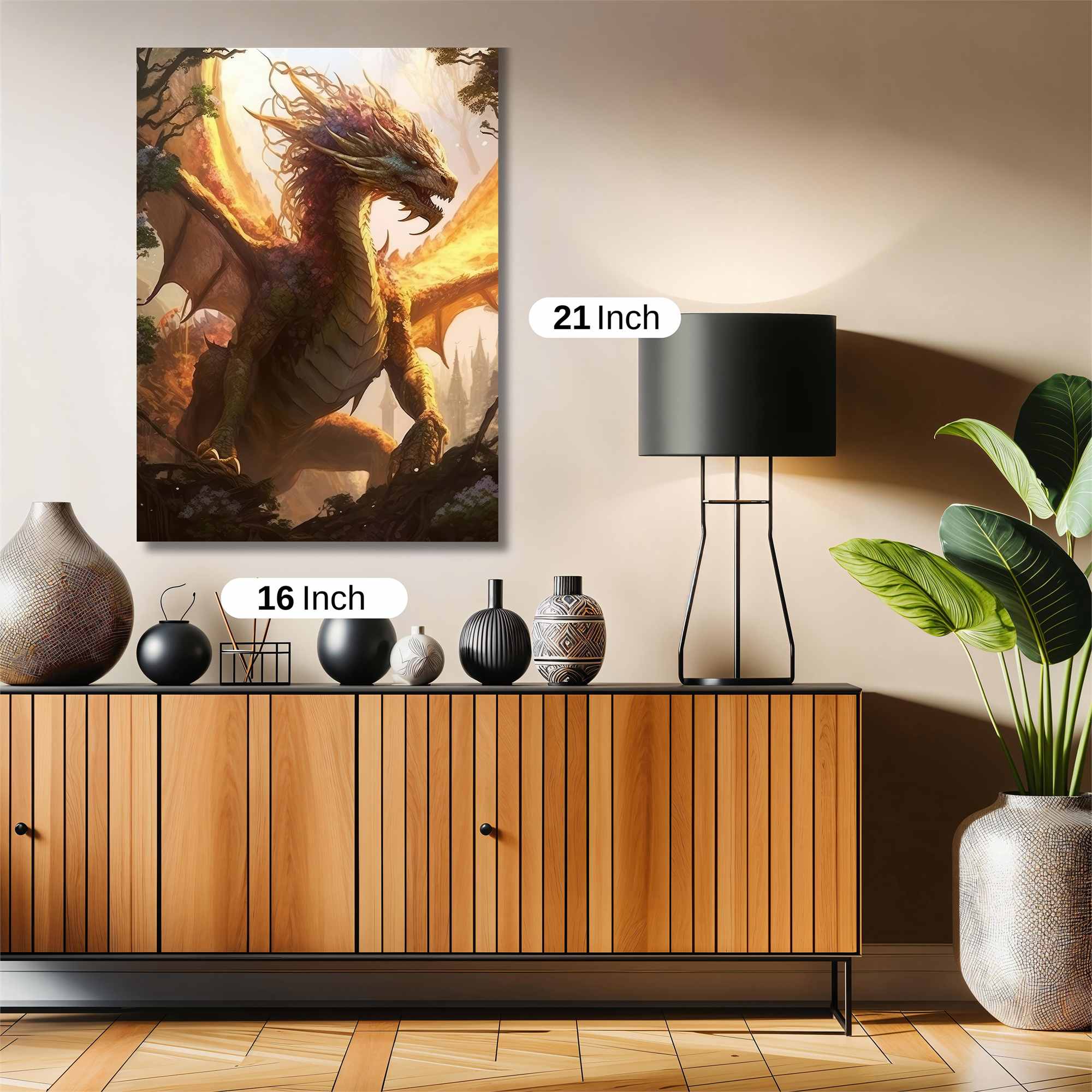 Dragon Radiant Safe Wall Magnetic / M