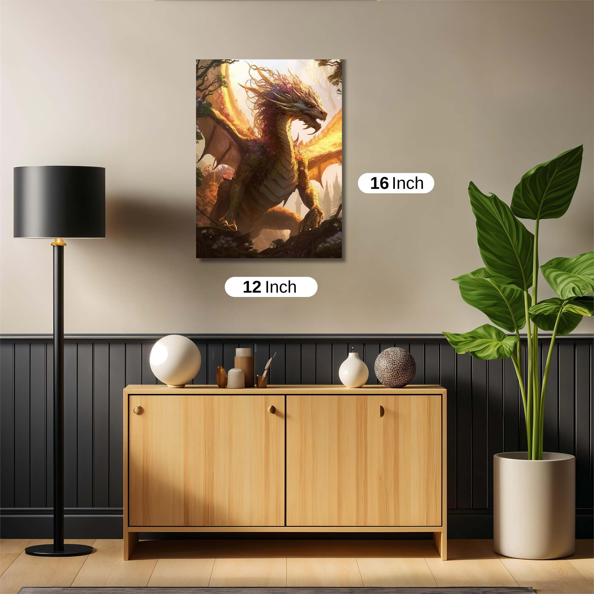 Dragon Radiant Safe Wall Magnetic / M