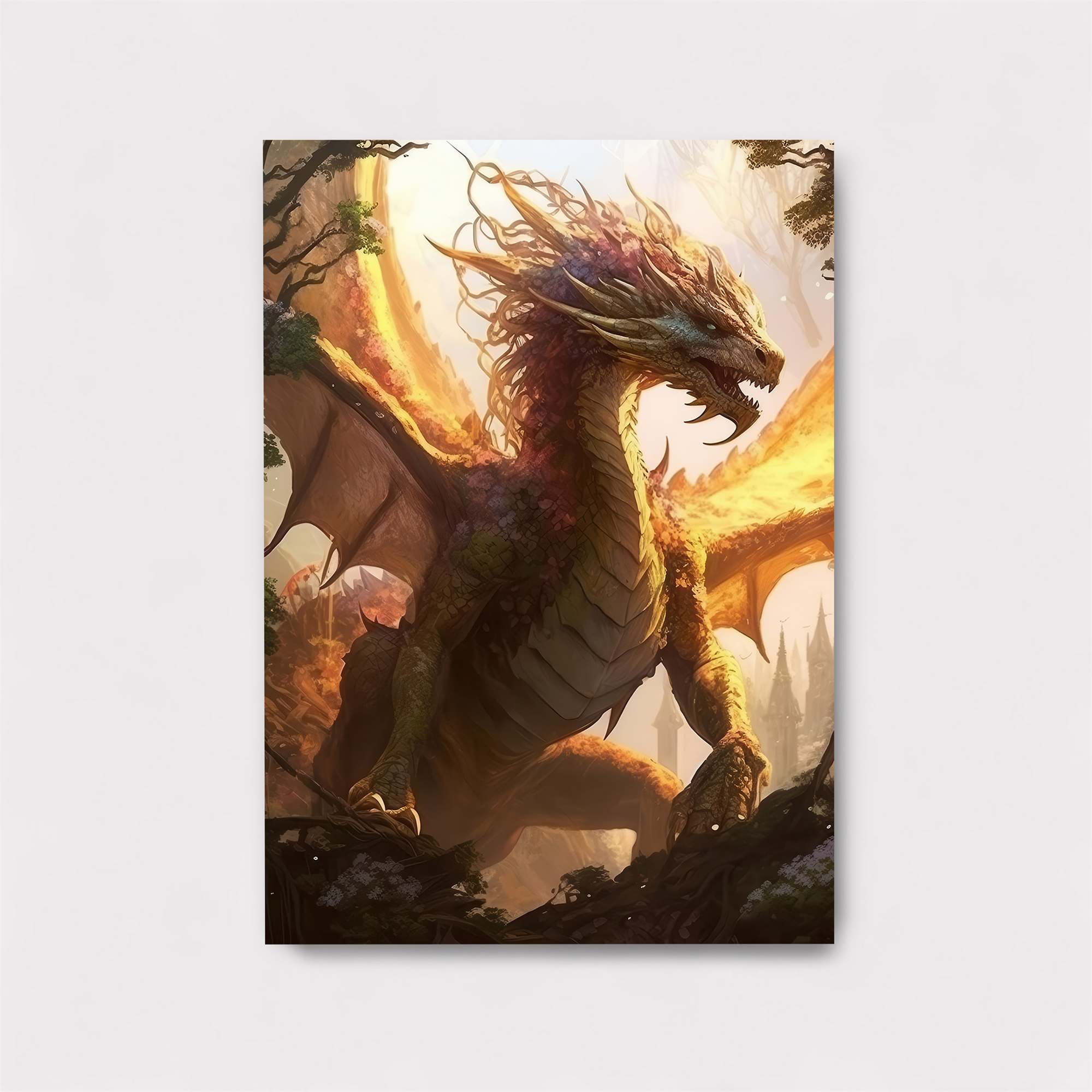 Dragon Radiant Safe Wall Magnetic / M