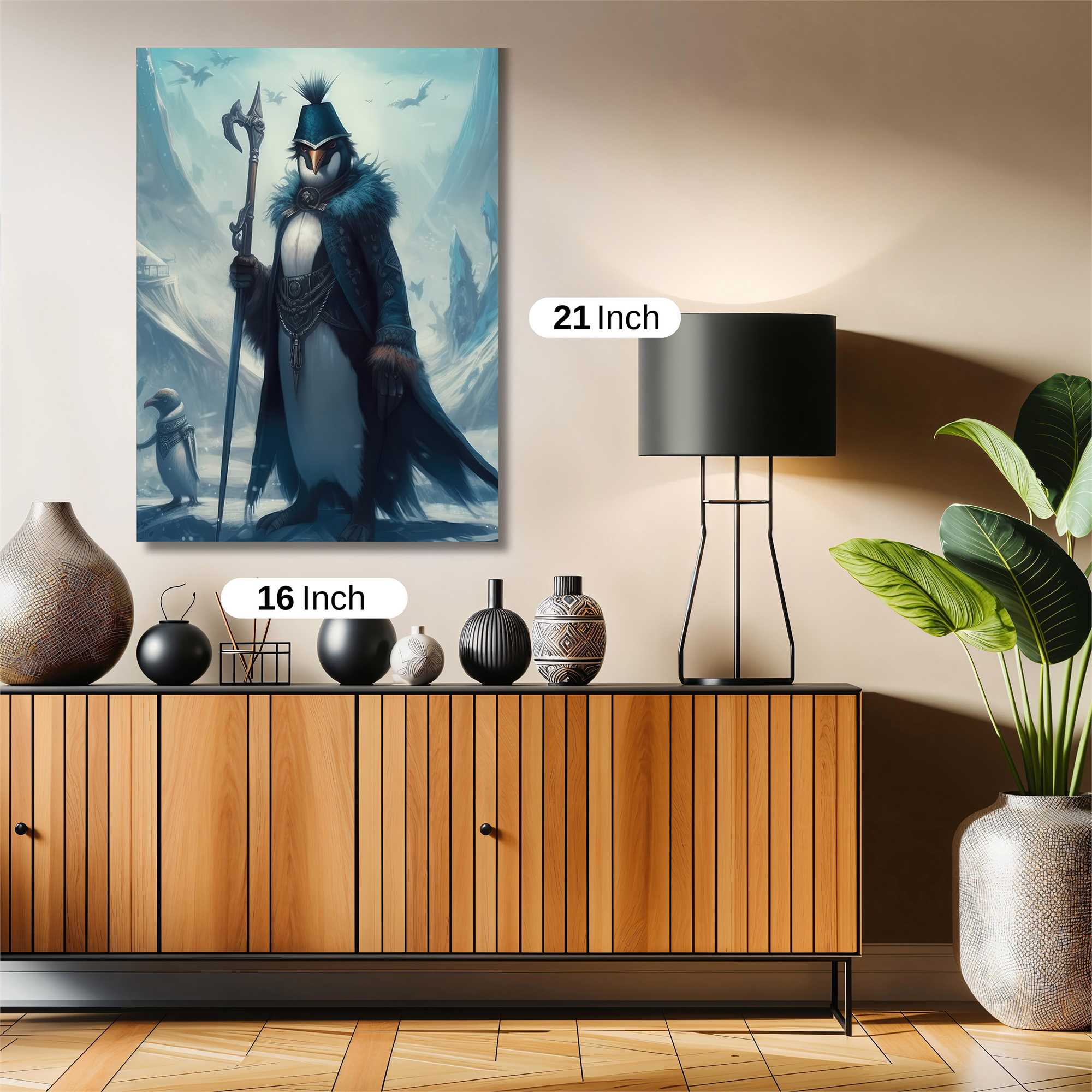 Penguin Shaman Safe Wall Magnetic / M
