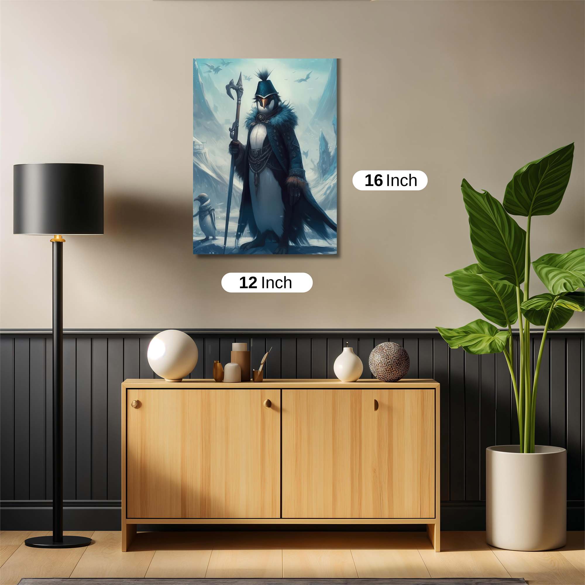 Penguin Shaman Safe Wall Magnetic / M