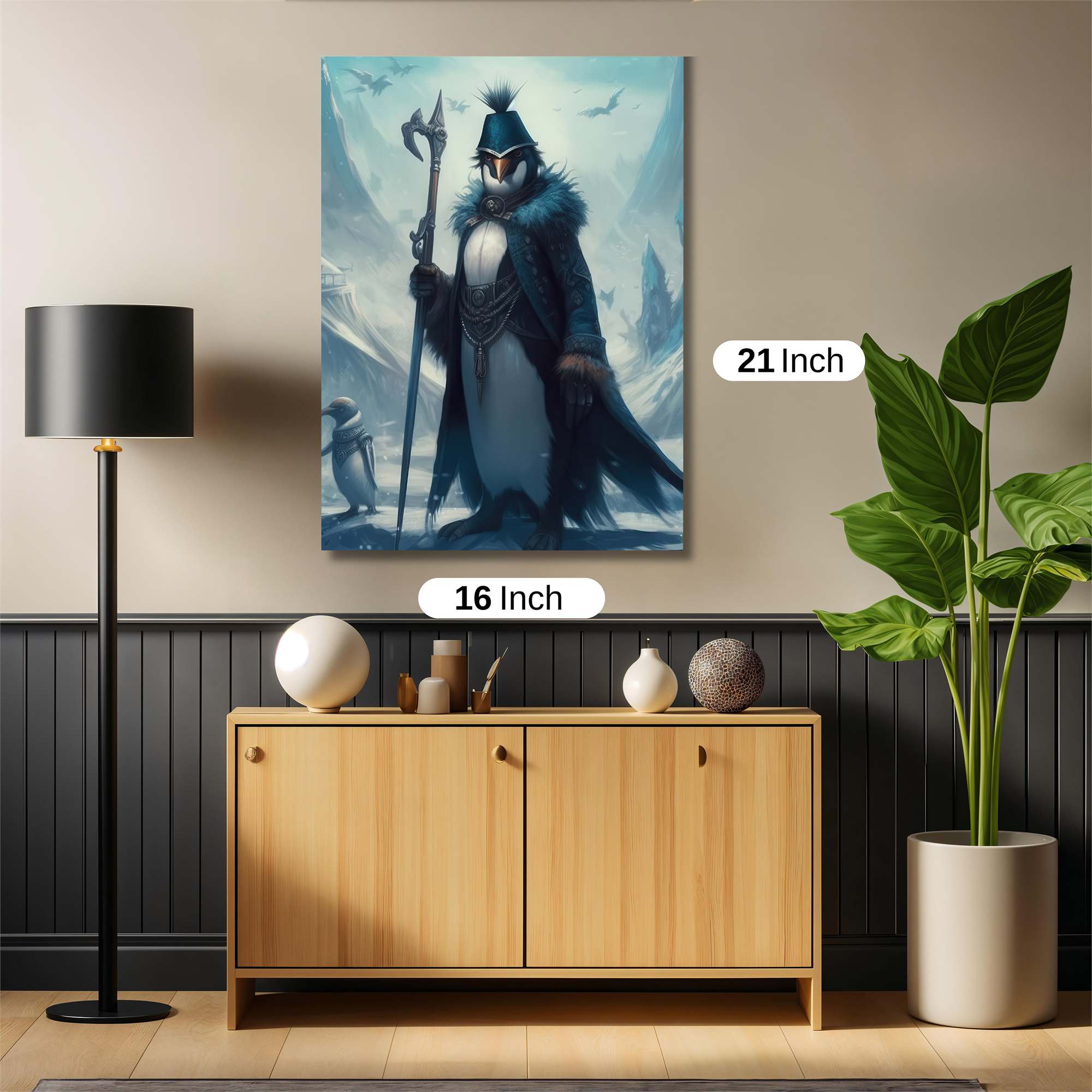 Penguin Shaman Safe Wall Magnetic / M