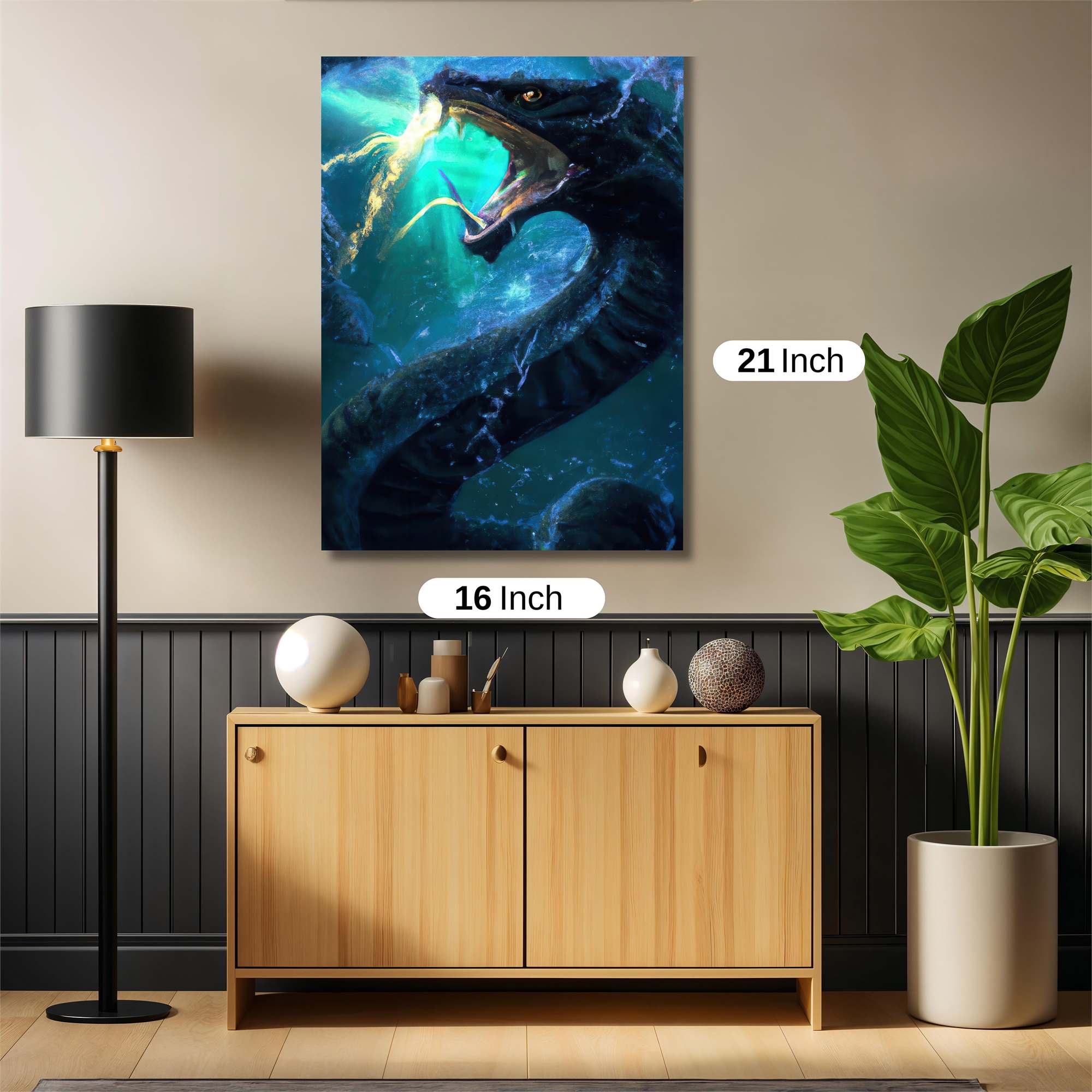 Leviathan Luminous Safe Wall Magnetic / M