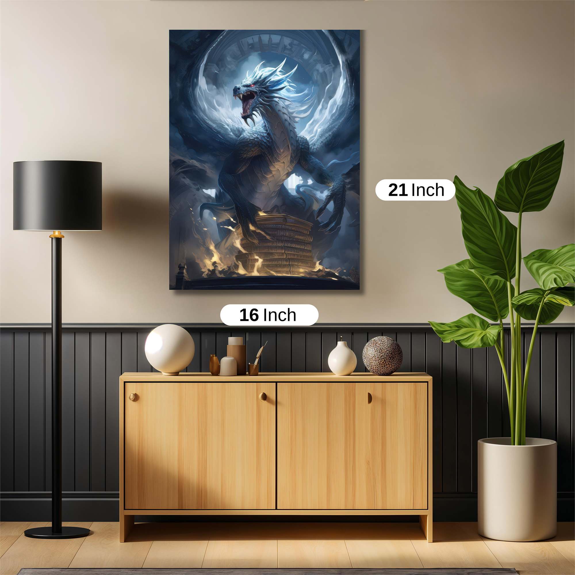 Dragon Resplendent Safe Wall Magnetic / M
