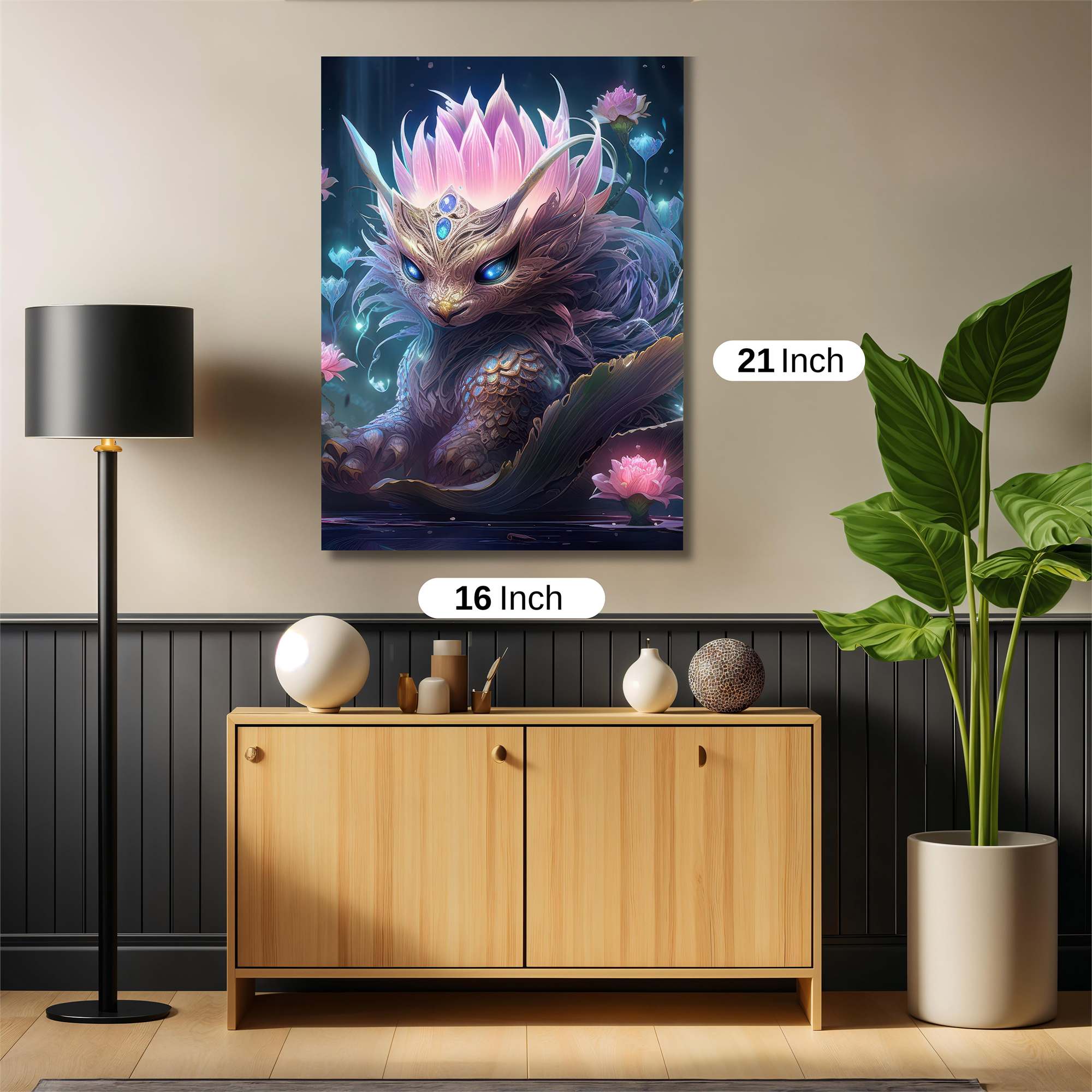 LotusWhimsy Safe Wall Magnetic / M