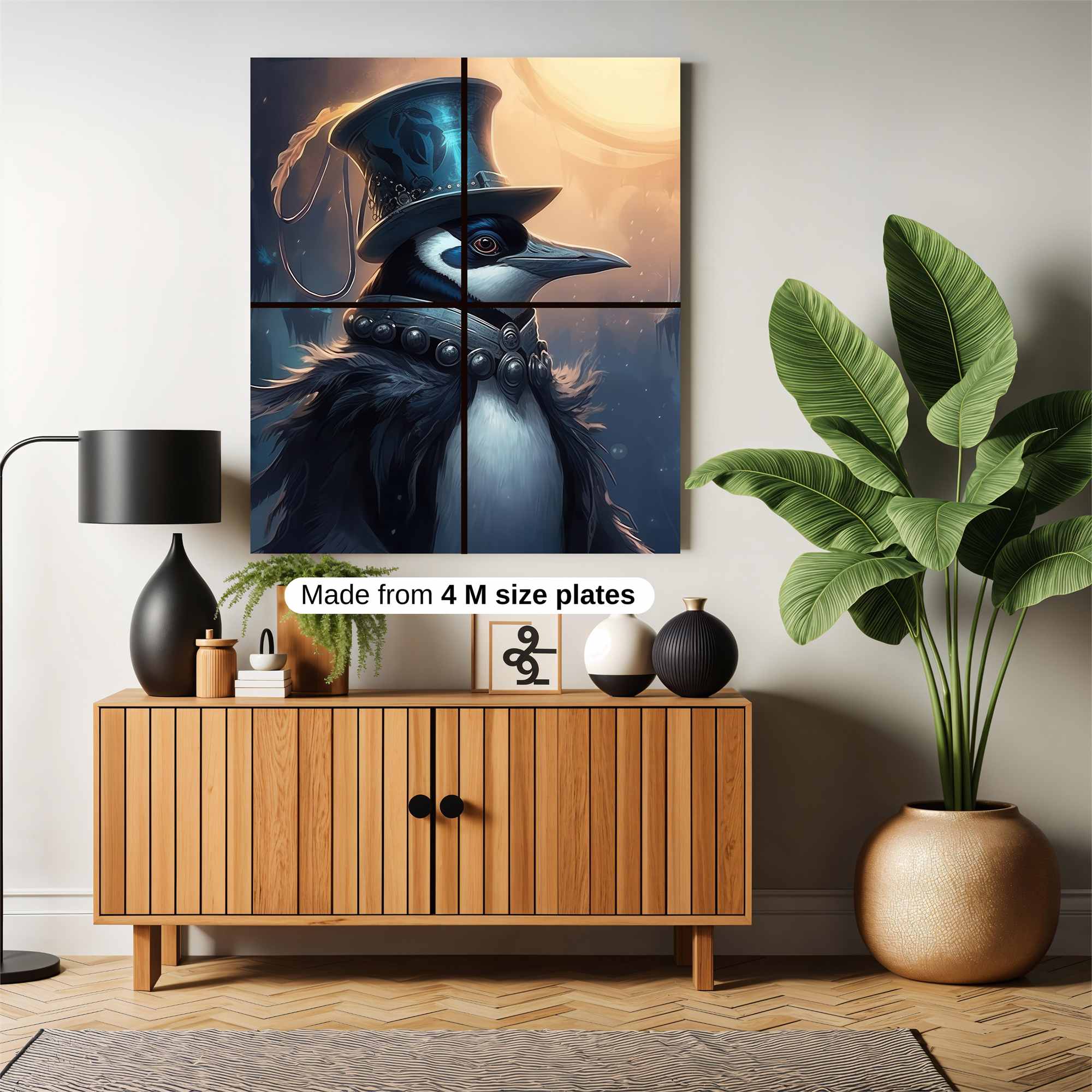 Penguin Royalty Safe Wall Magnetic / M