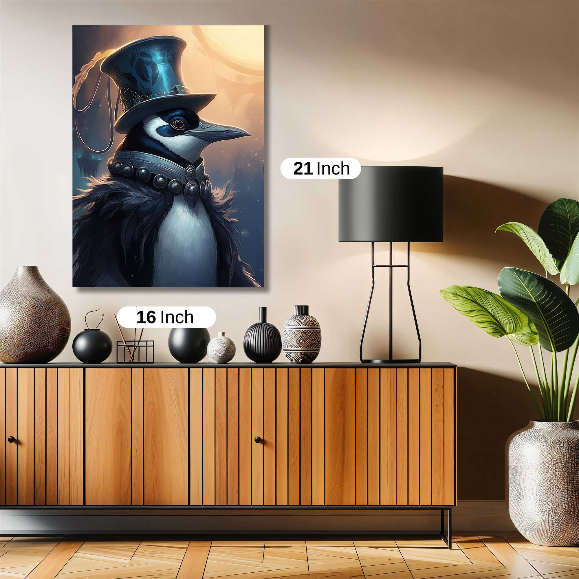 Penguin Royalty Safe Wall Magnetic / M