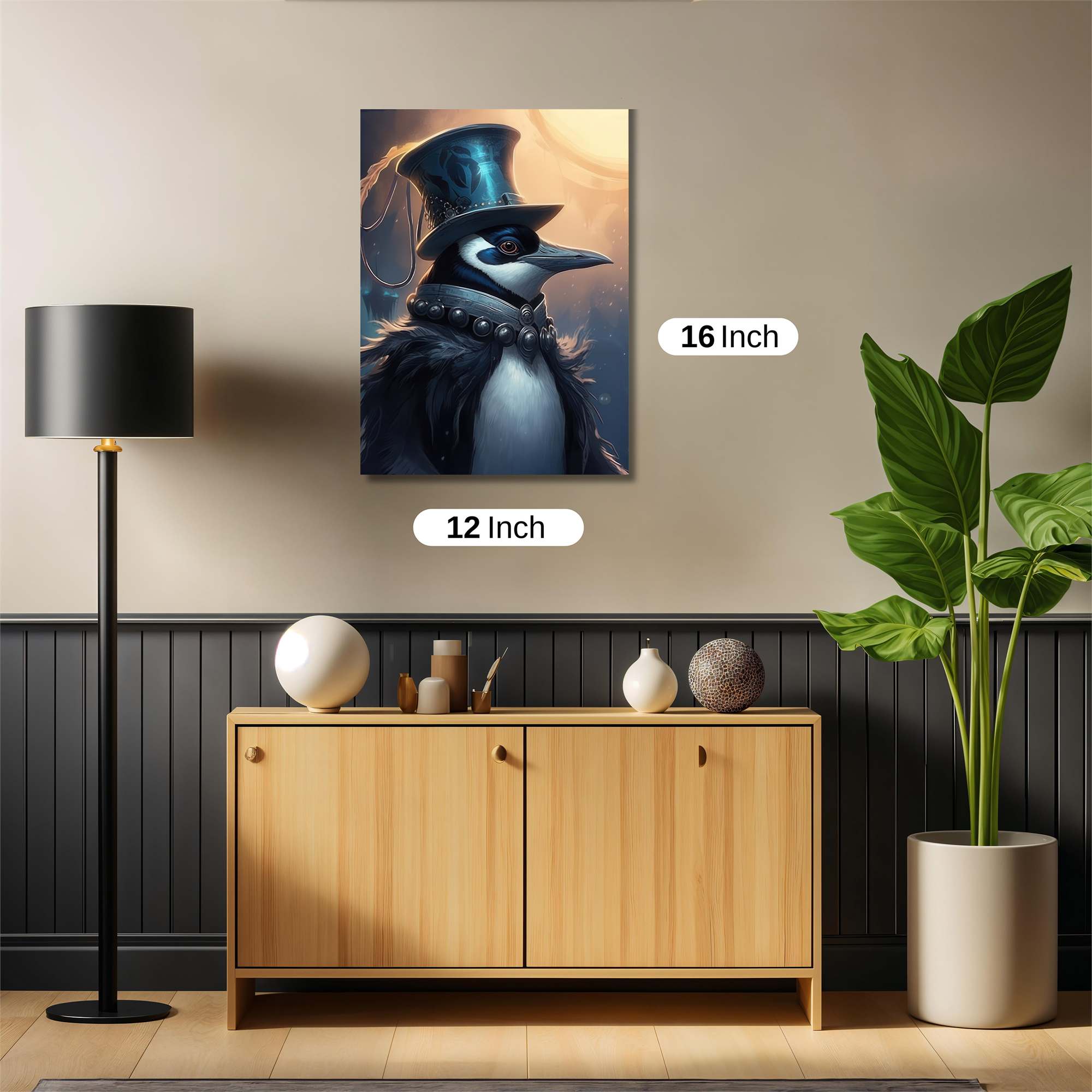 Penguin Royalty Safe Wall Magnetic / M