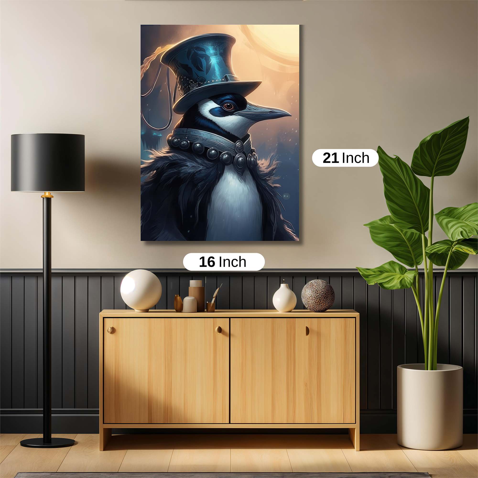 Penguin Royalty Safe Wall Magnetic / M