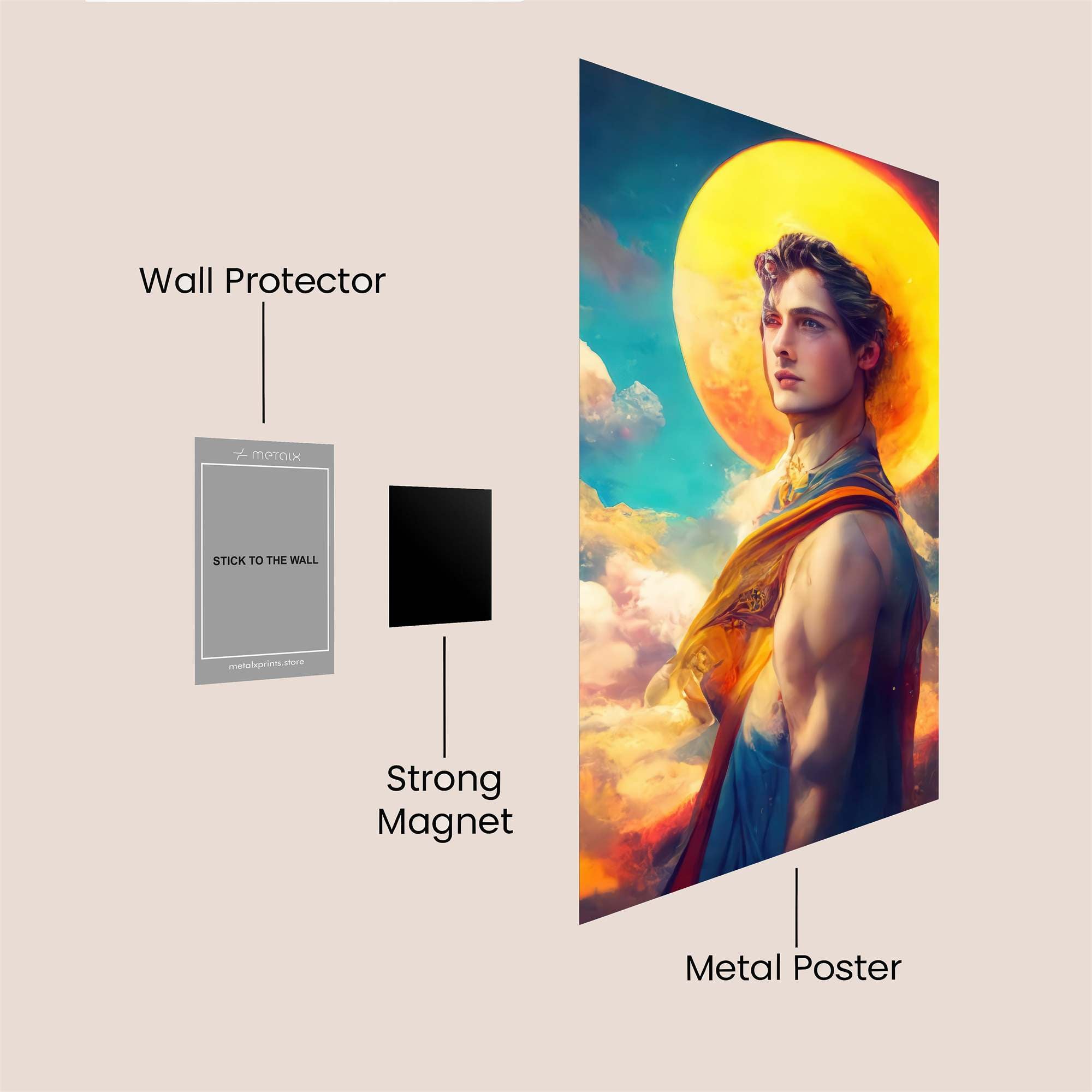 Apollo Radiant Safe Wall Magnetic / M