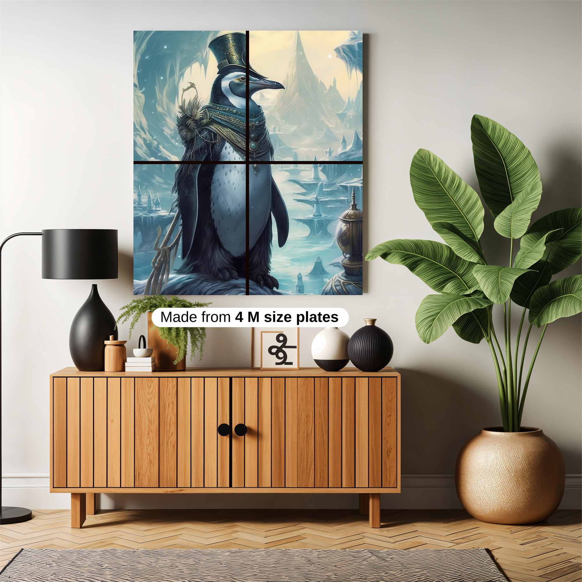 Penguin Monarch Safe Wall Magnetic / M