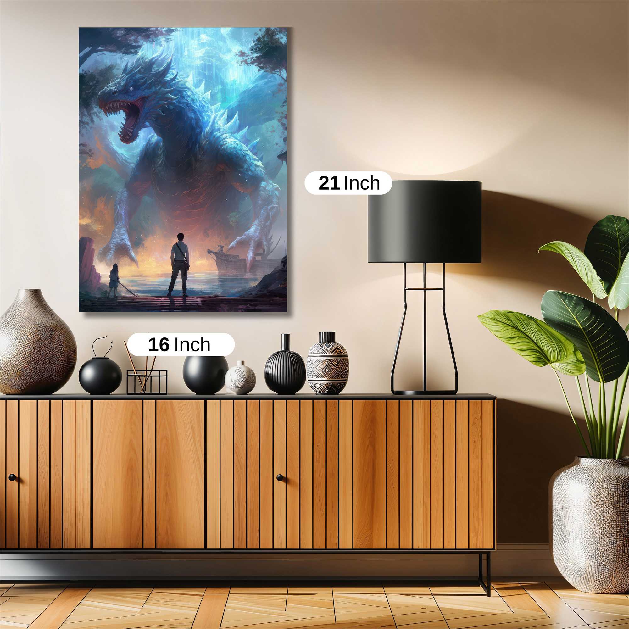 Godzilla Majestic Safe Wall Magnetic / M