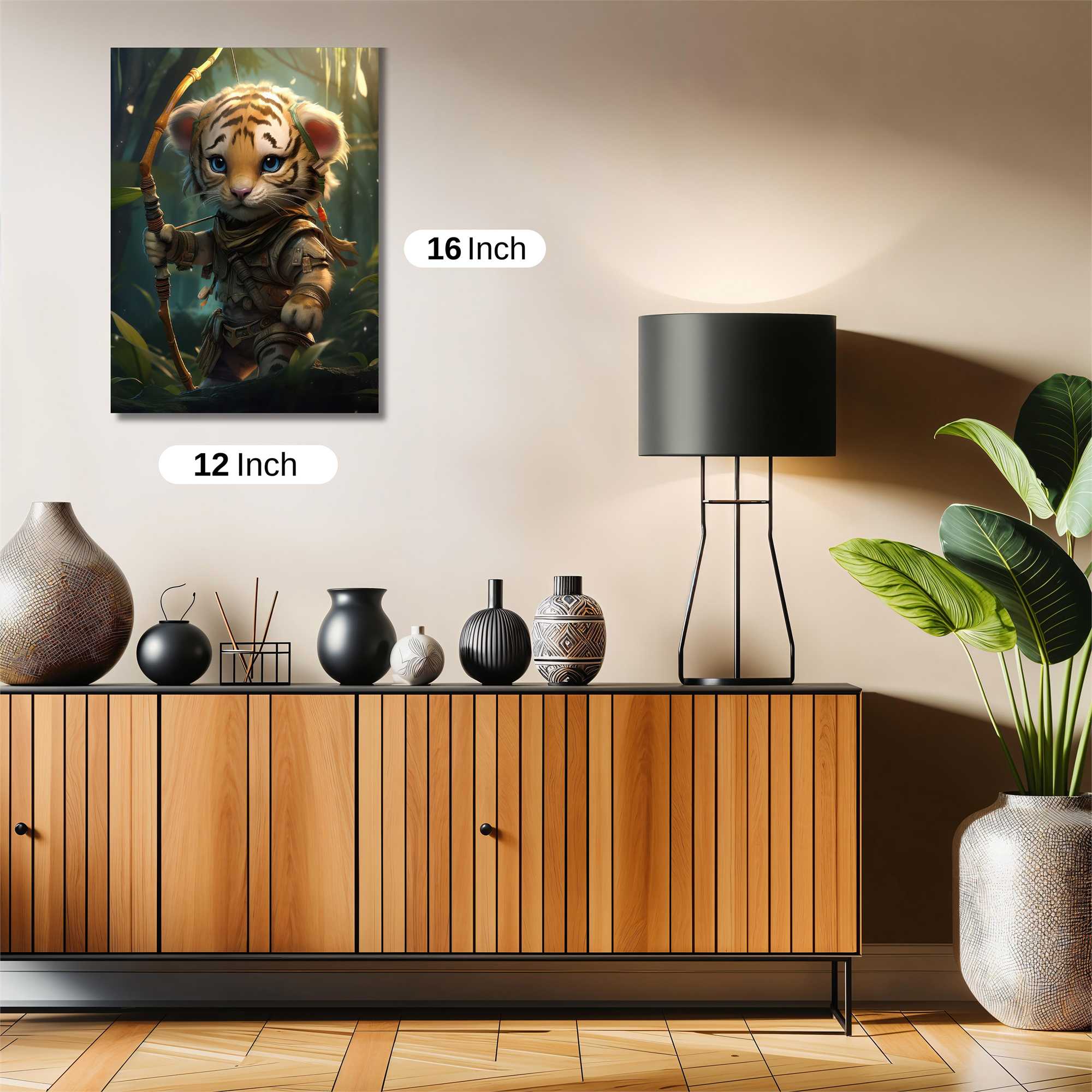 Tiger Archer Safe Wall Magnetic / M