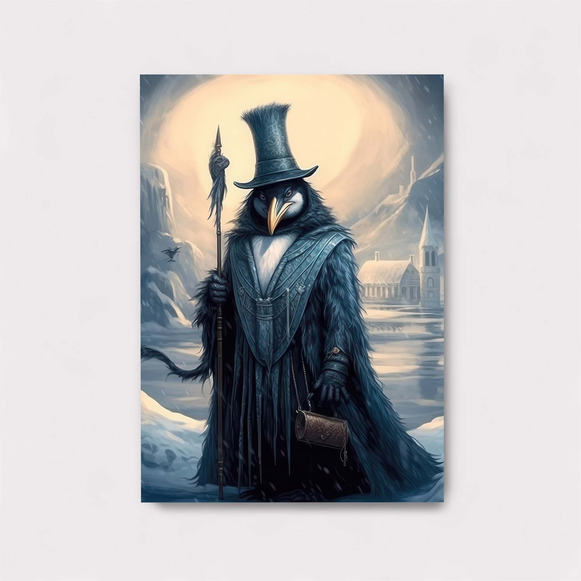 Penguin Sorcerer Safe Wall Magnetic / M