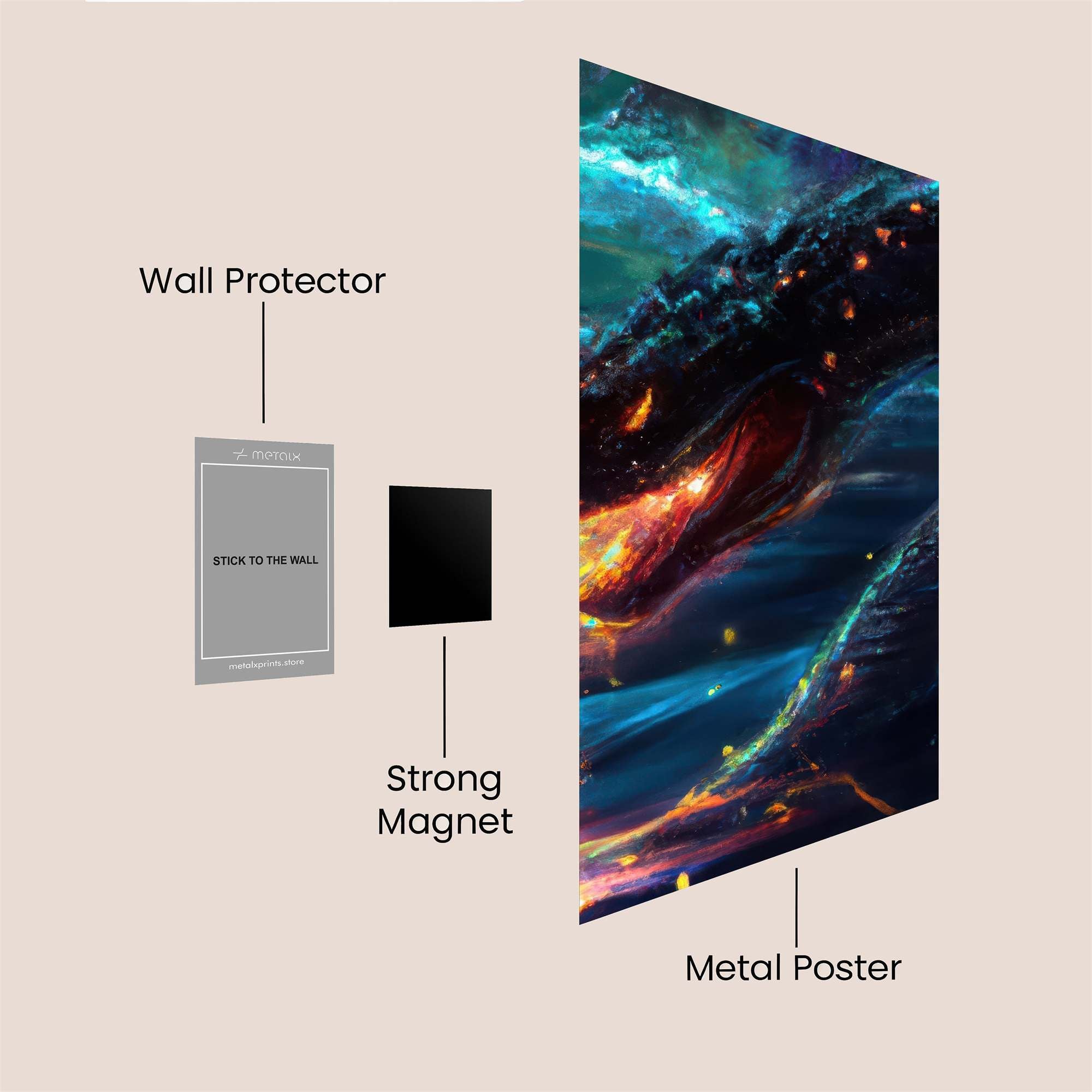 Leviathan Luminous Safe Wall Magnetic / M