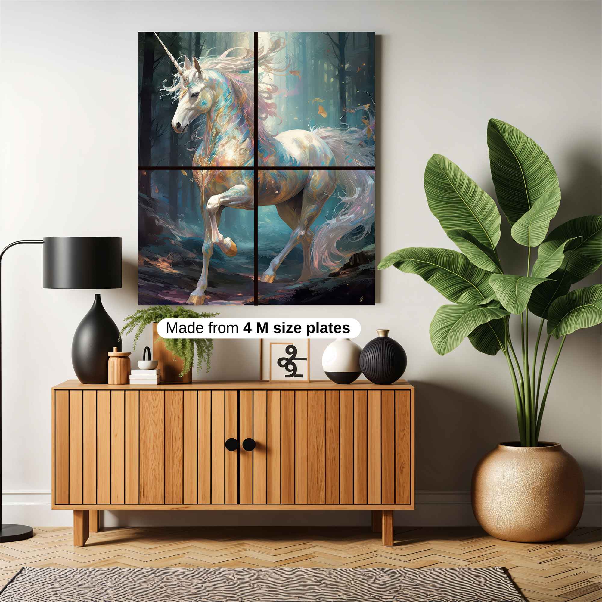 Unicorn Enchantment Safe Wall Magnetic / M