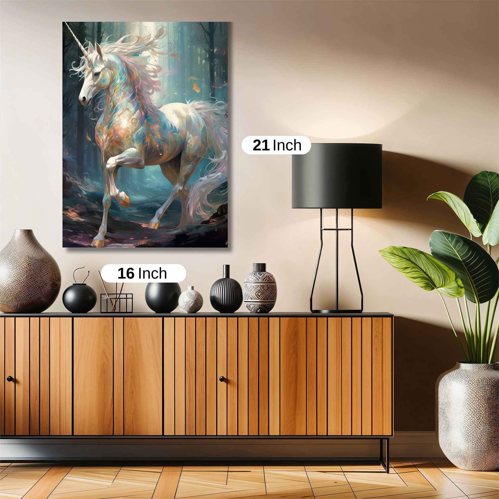 Unicorn Enchantment Safe Wall Magnetic / M