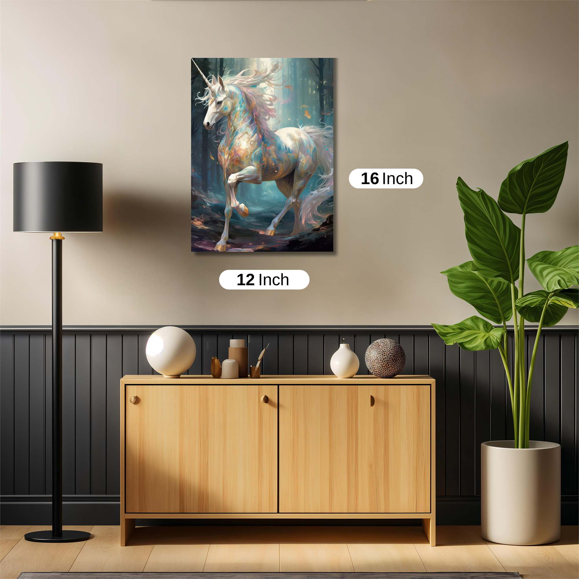Unicorn Enchantment Safe Wall Magnetic / M