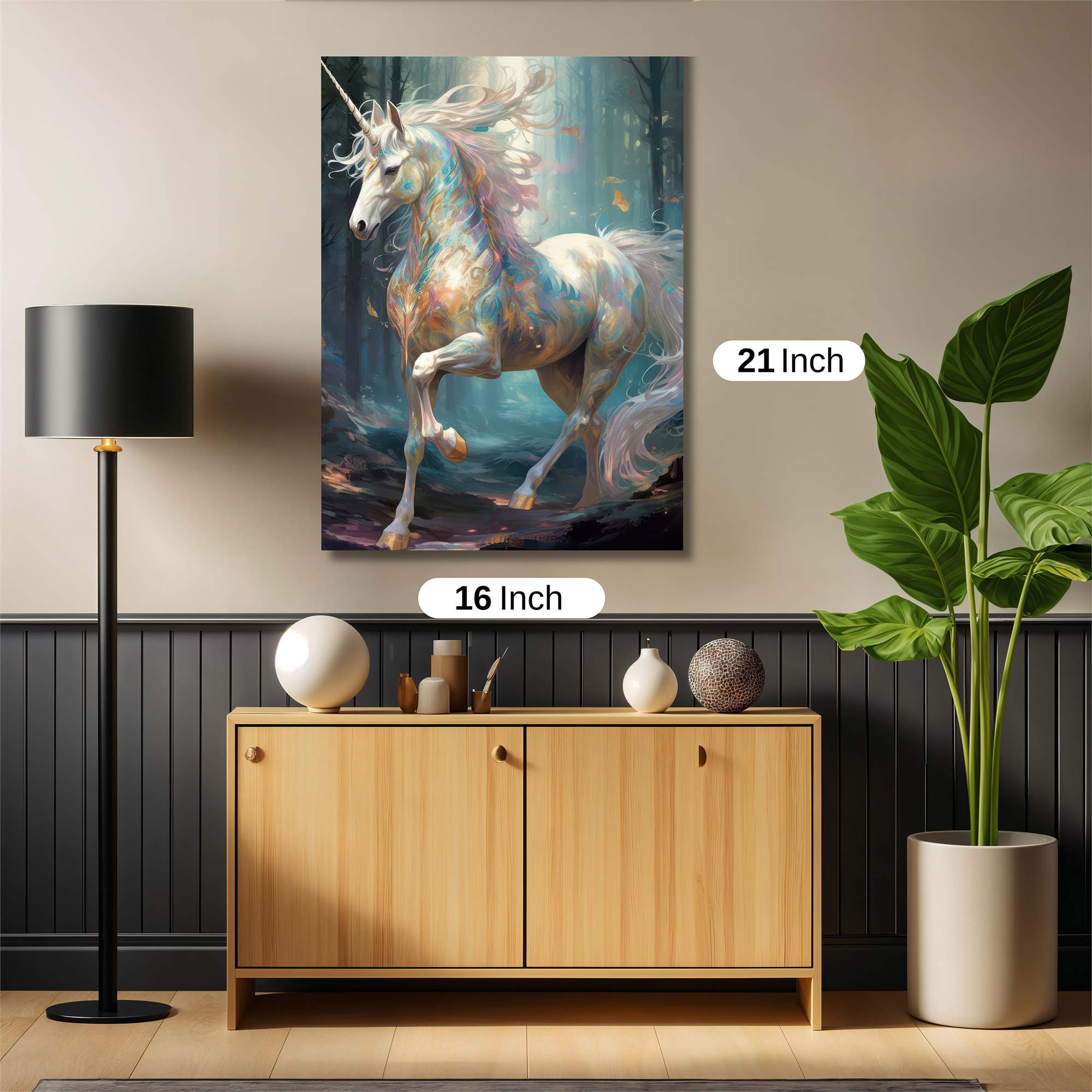 Unicorn Enchantment Safe Wall Magnetic / M
