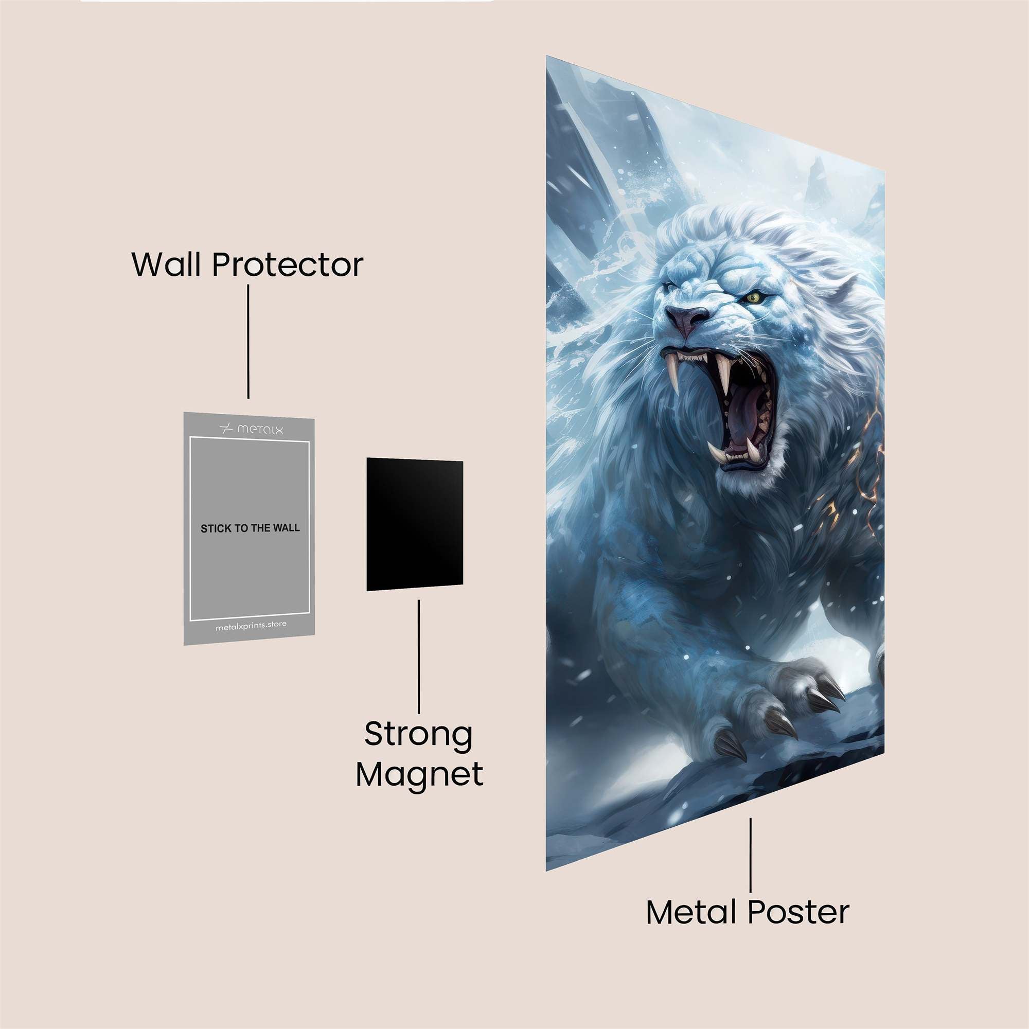 Frost Fury Safe Wall Magnetic / M