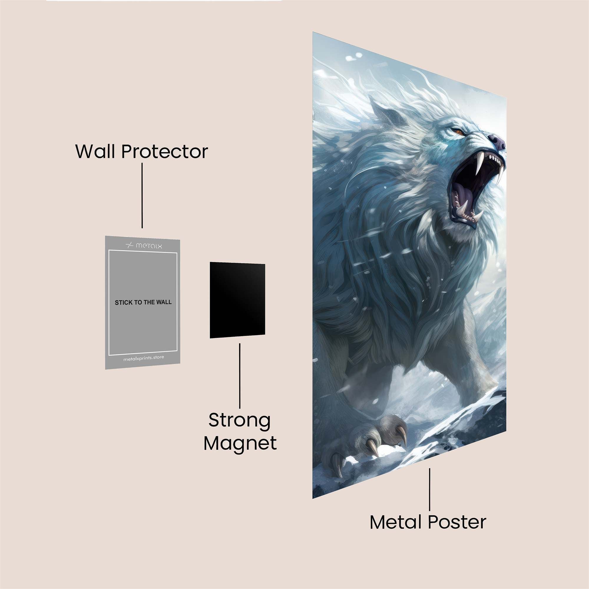 Frost Fury Safe Wall Magnetic / M