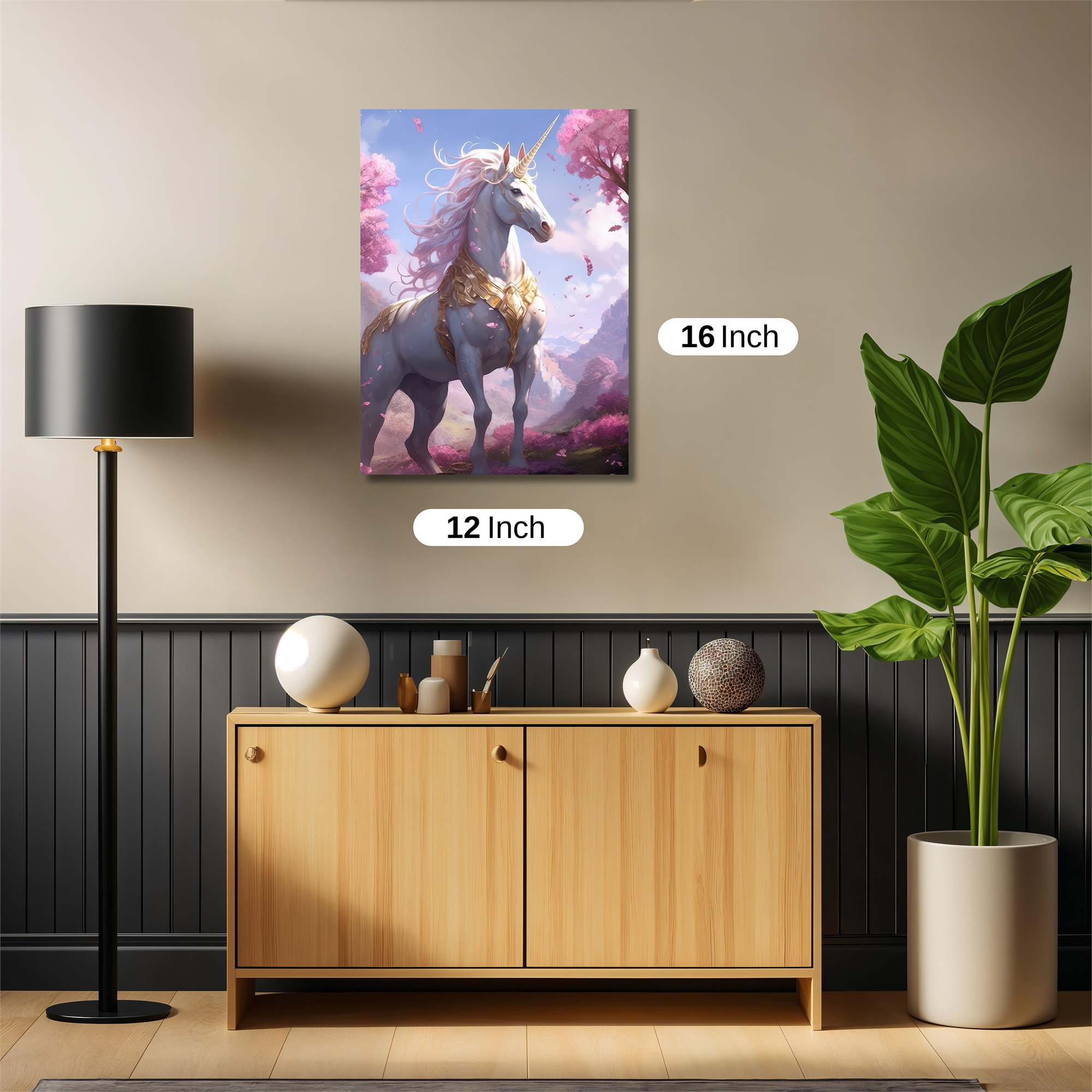 Unicorn Serenity Safe Wall Magnetic / M