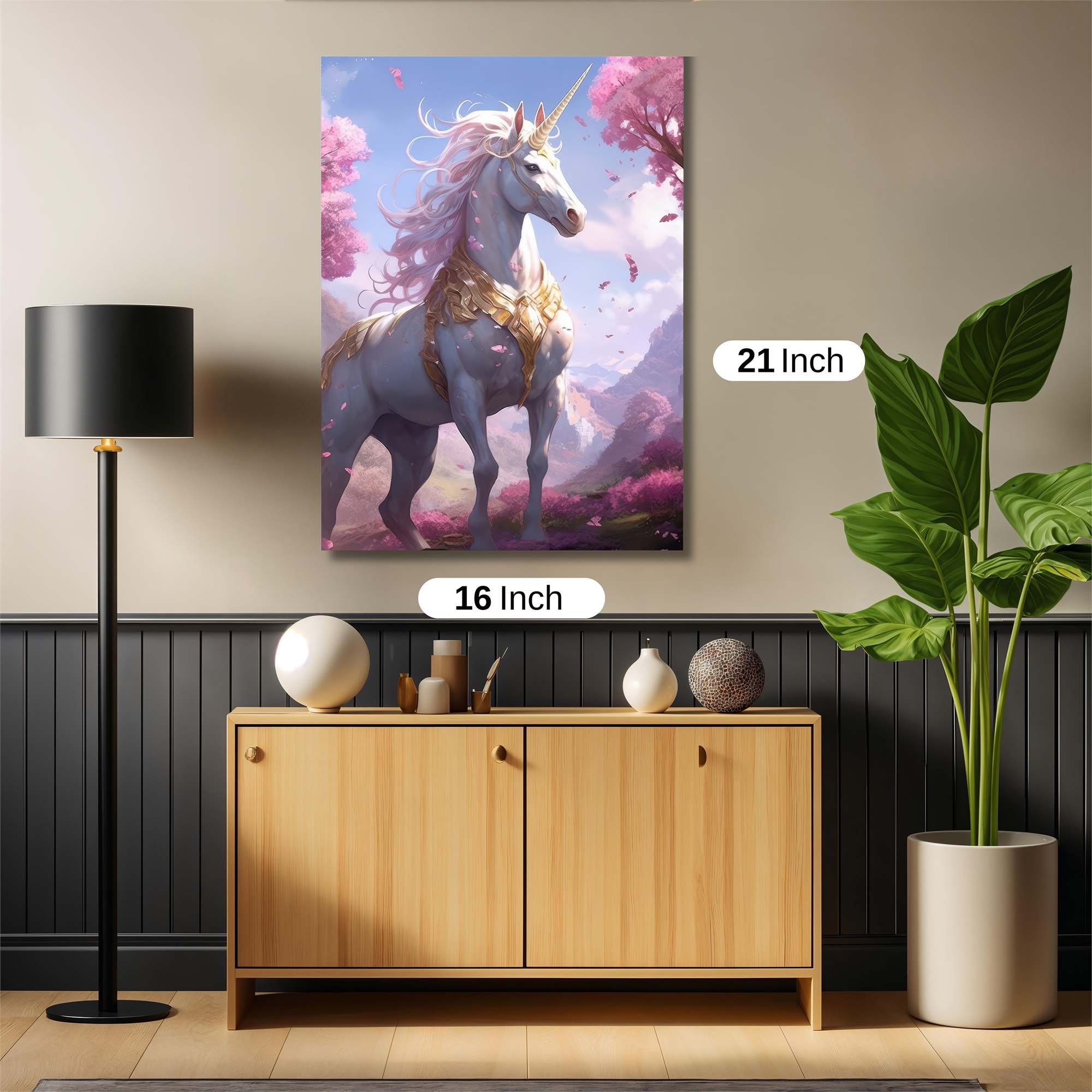 Unicorn Serenity Safe Wall Magnetic / M