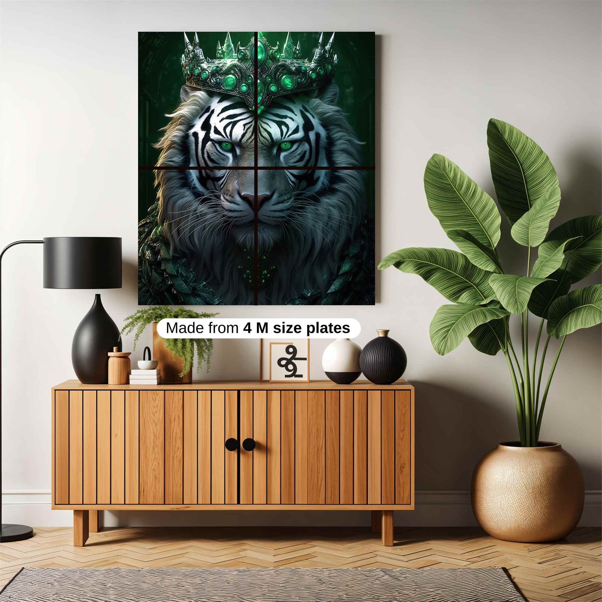 Tiger Majesty Safe Wall Magnetic / M