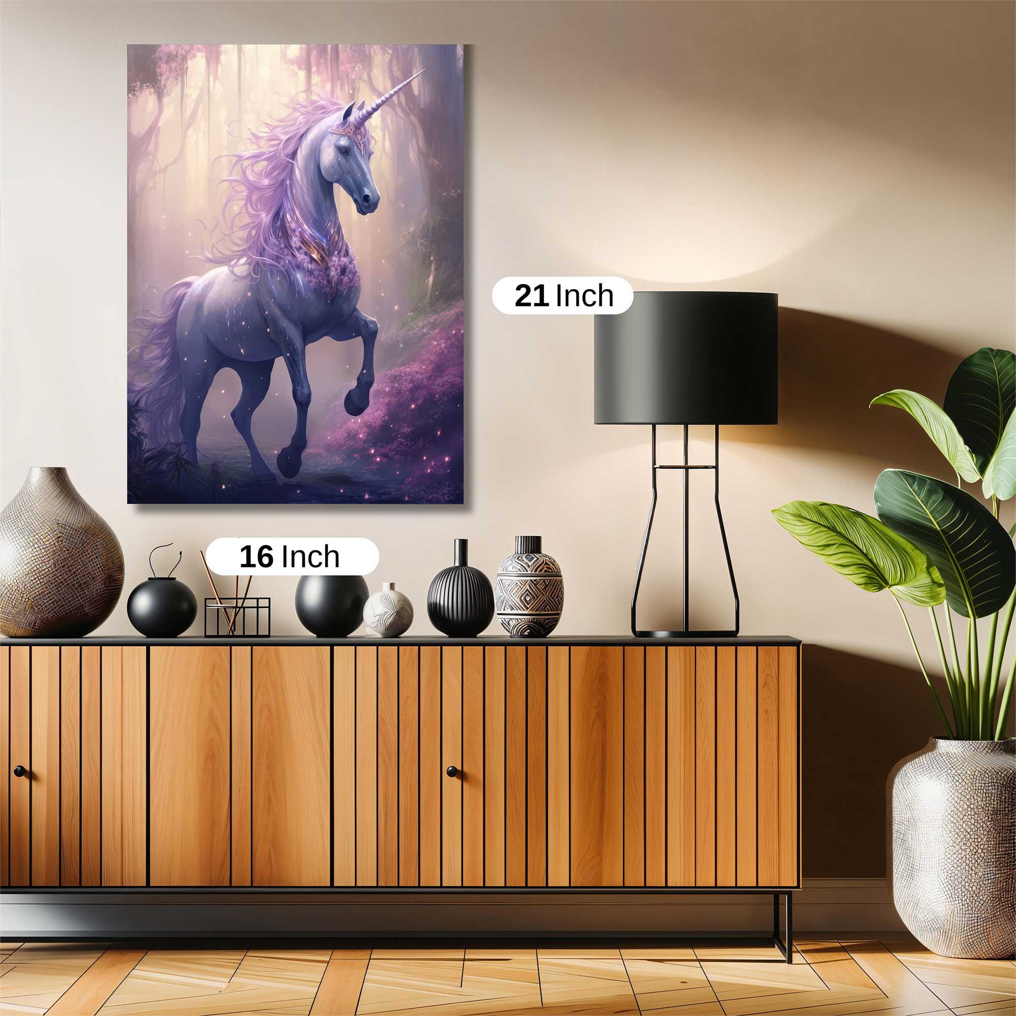 Unicorn Enchantment Safe Wall Magnetic / M