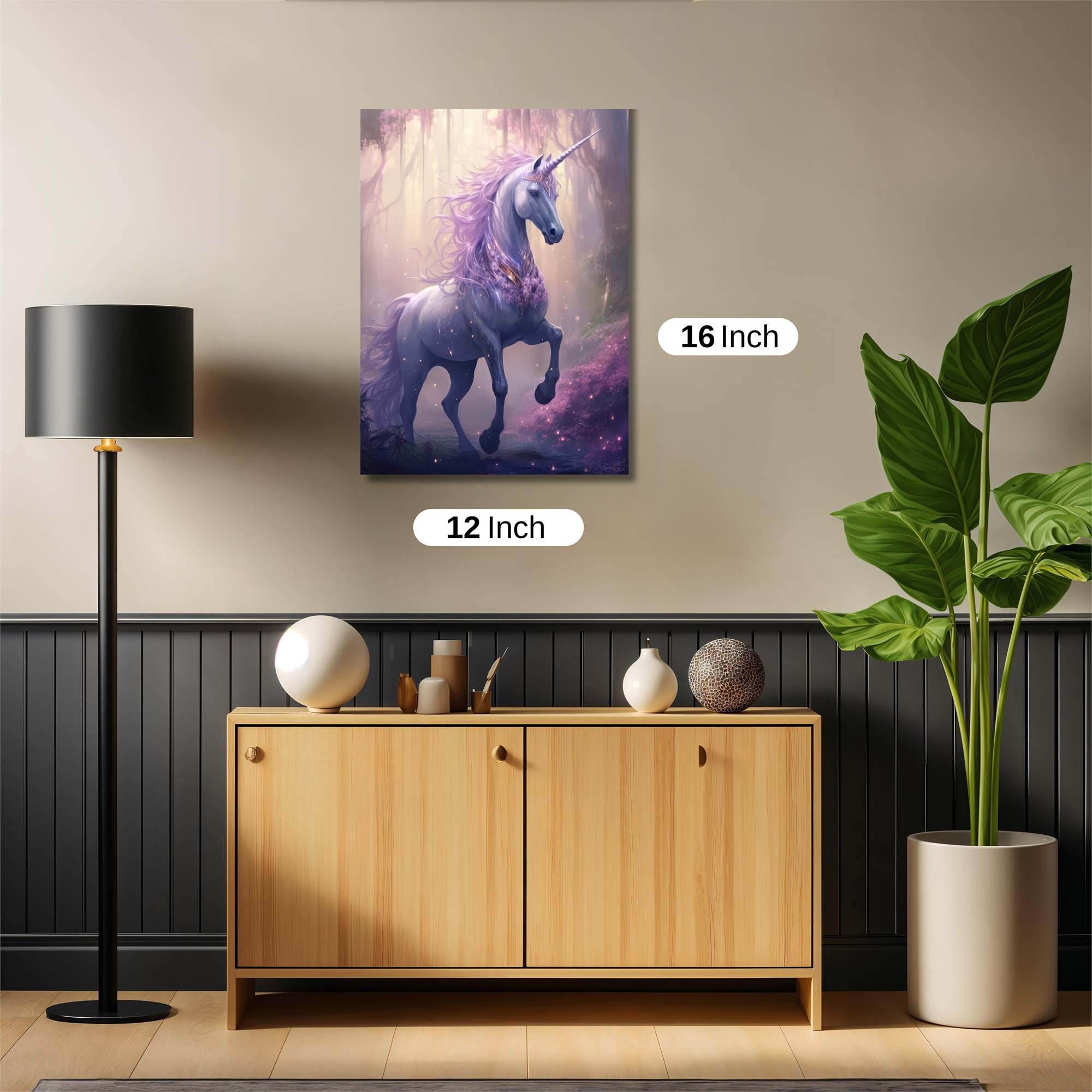 Unicorn Enchantment Safe Wall Magnetic / M