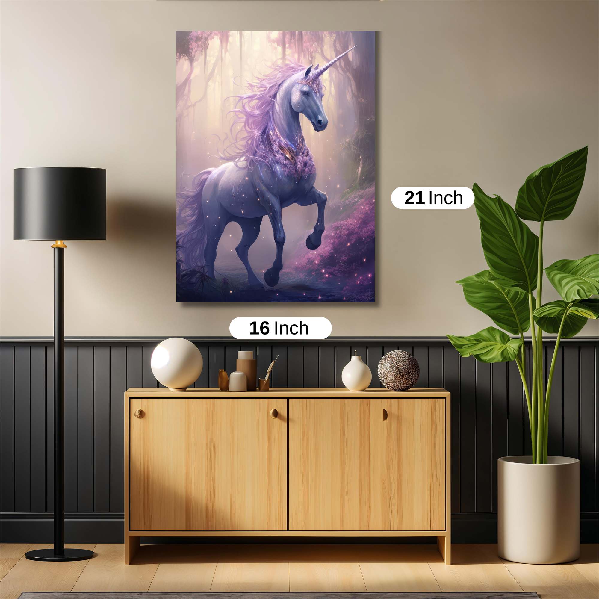 Unicorn Enchantment Safe Wall Magnetic / M