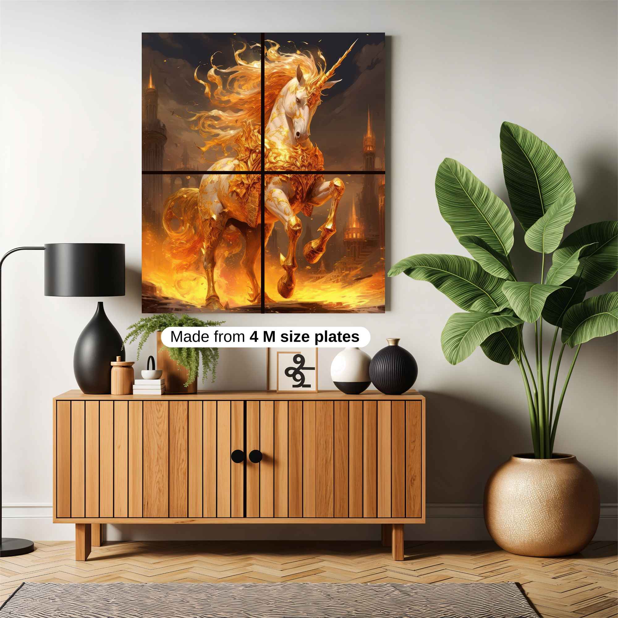 Unicorn Blaze Safe Wall Magnetic / M
