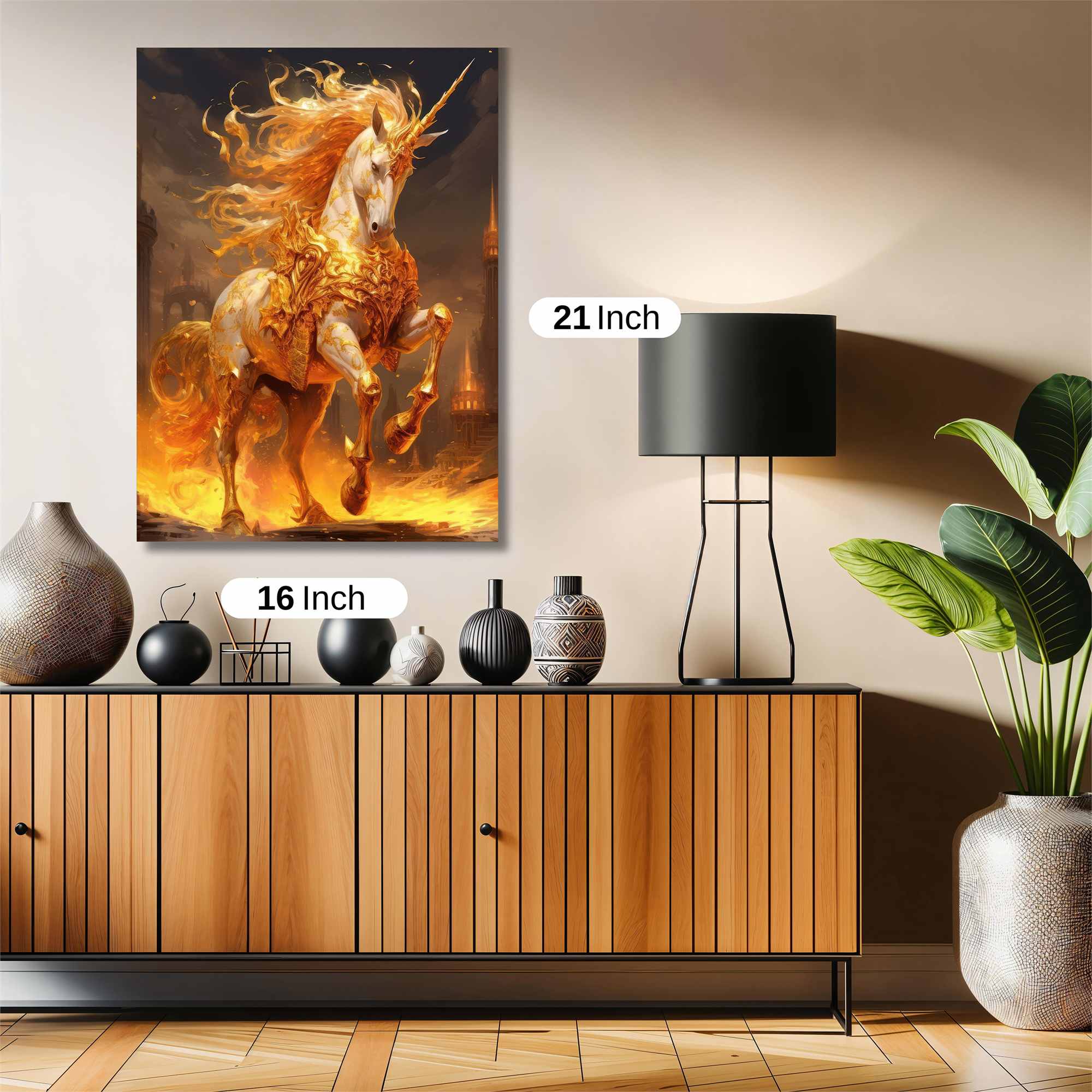 Unicorn Blaze Safe Wall Magnetic / M