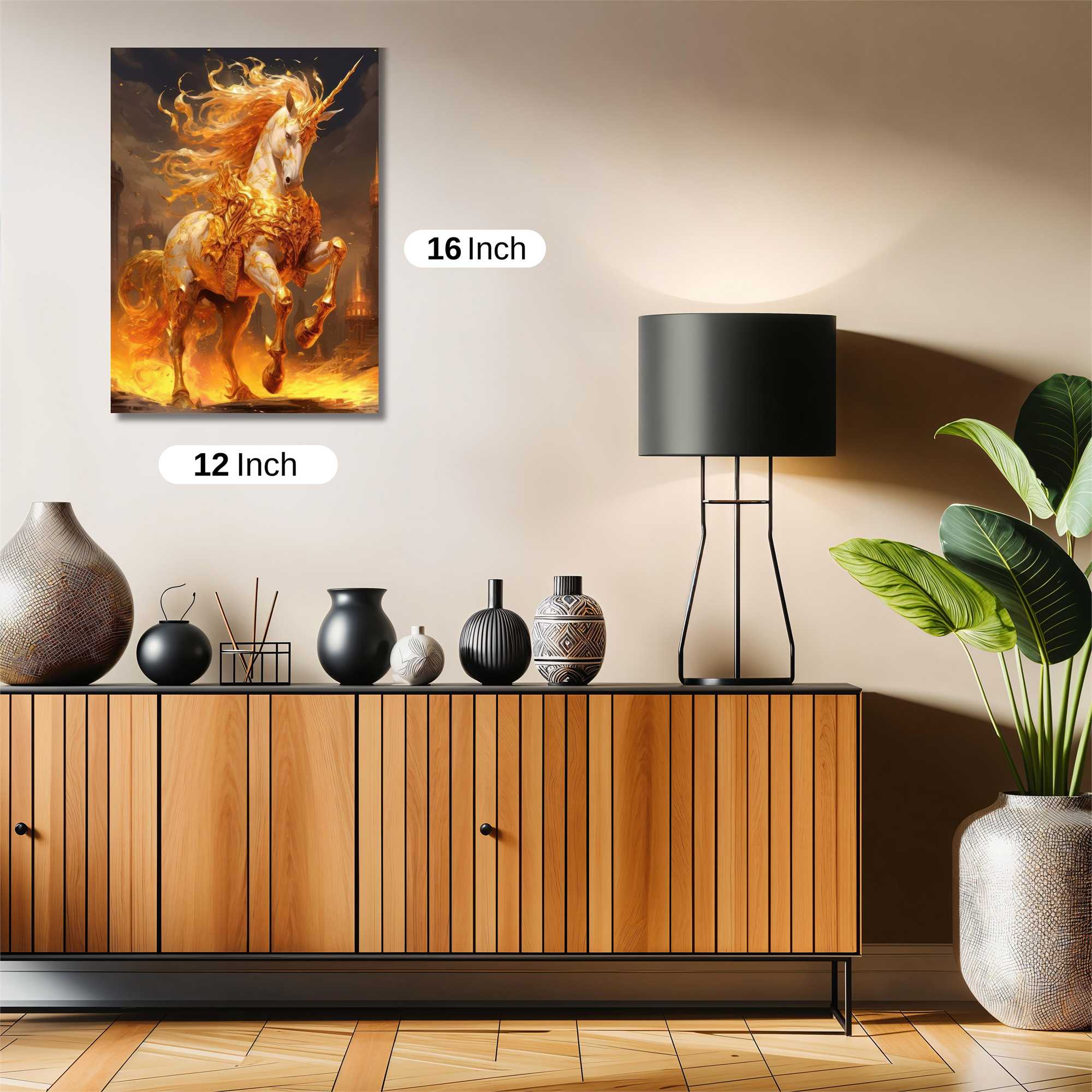 Unicorn Blaze Safe Wall Magnetic / M