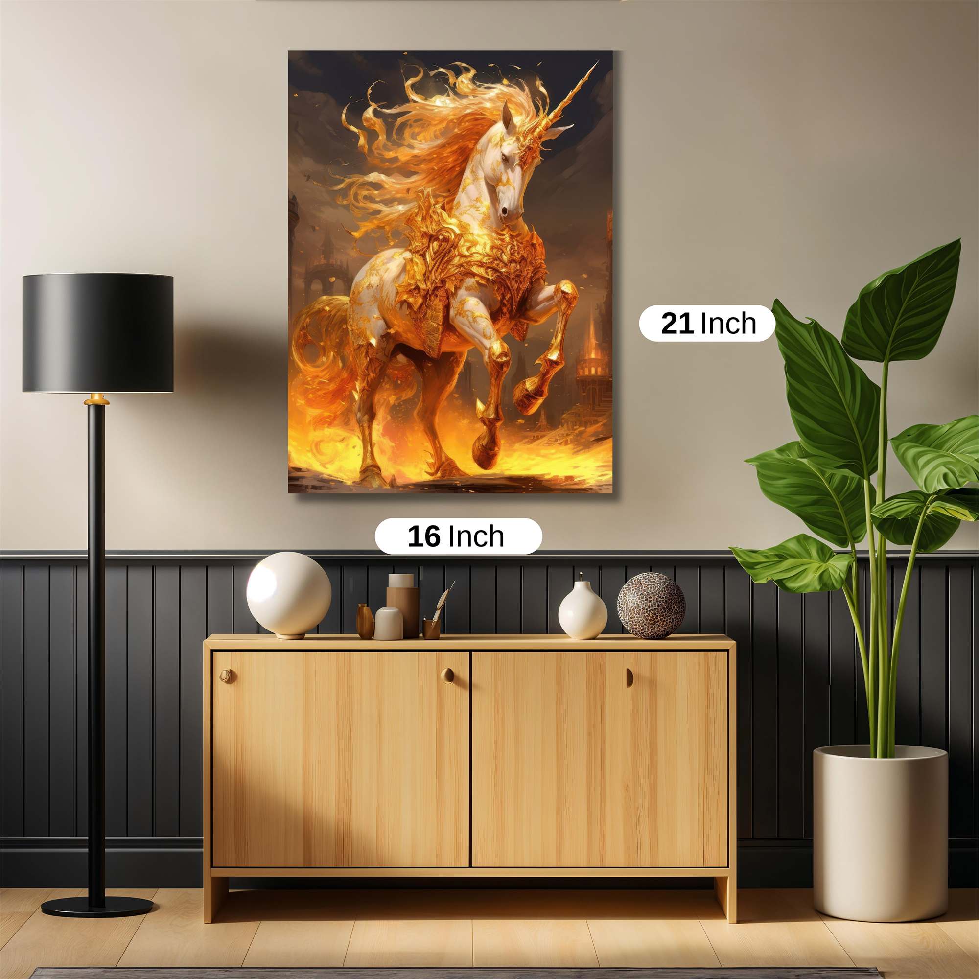 Unicorn Blaze Safe Wall Magnetic / M