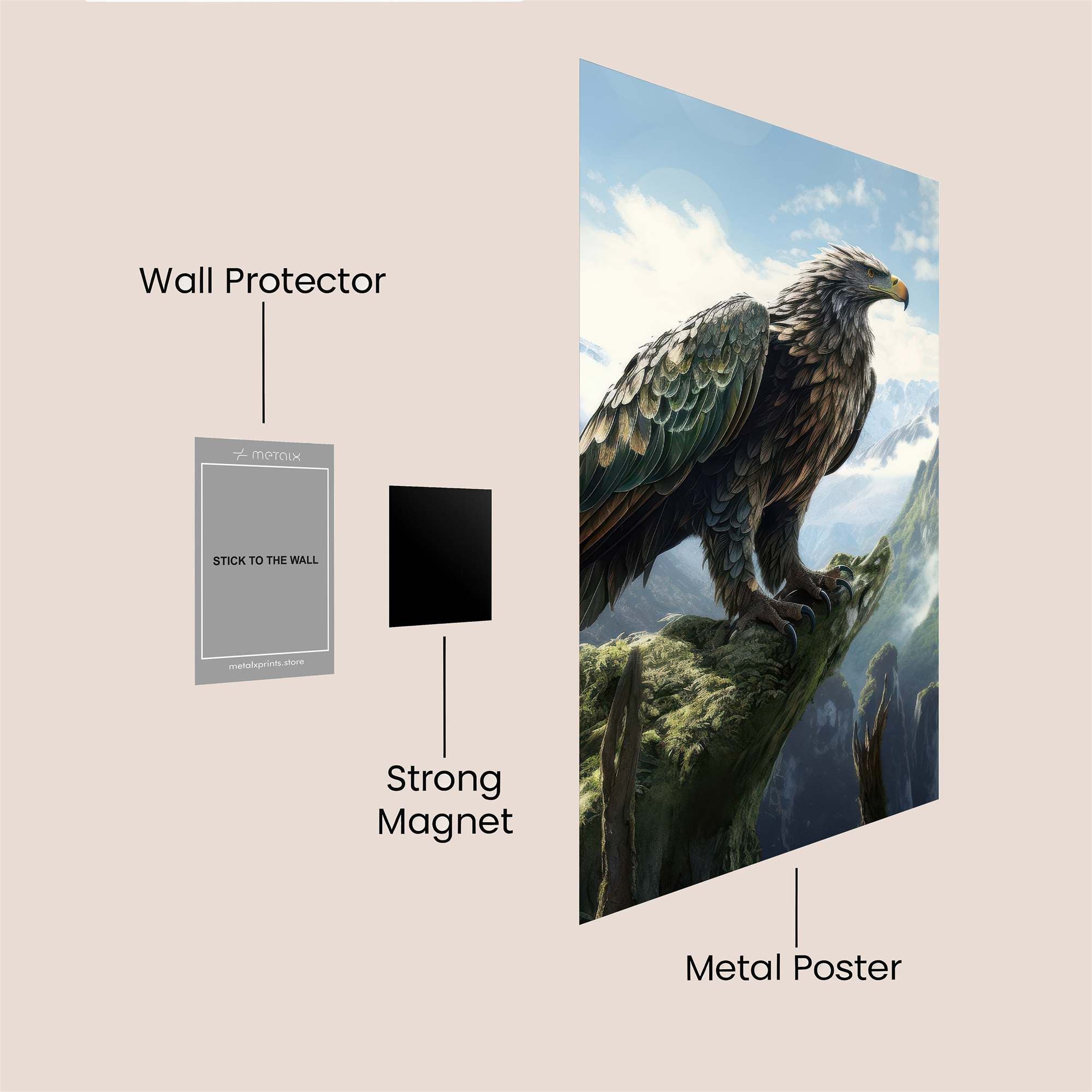 Eagle Serenity Safe Wall Magnetic / M