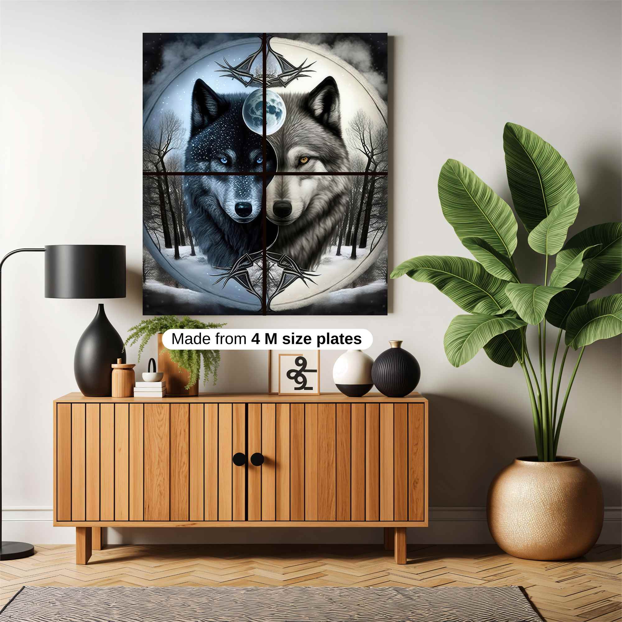 Lunar Duality Safe Wall Magnetic / M