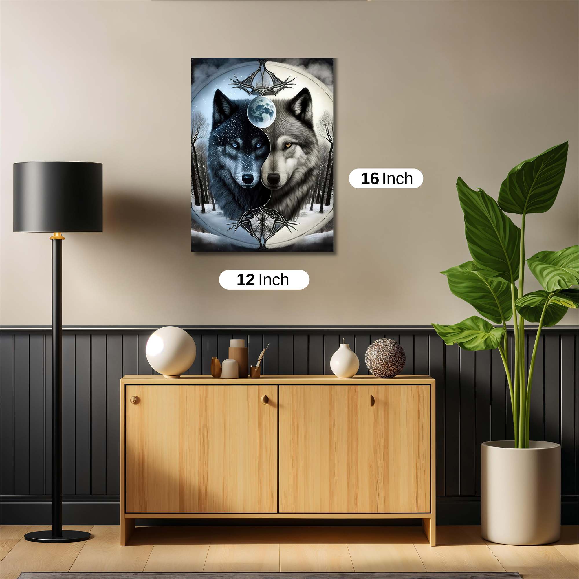 Lunar Duality Safe Wall Magnetic / M
