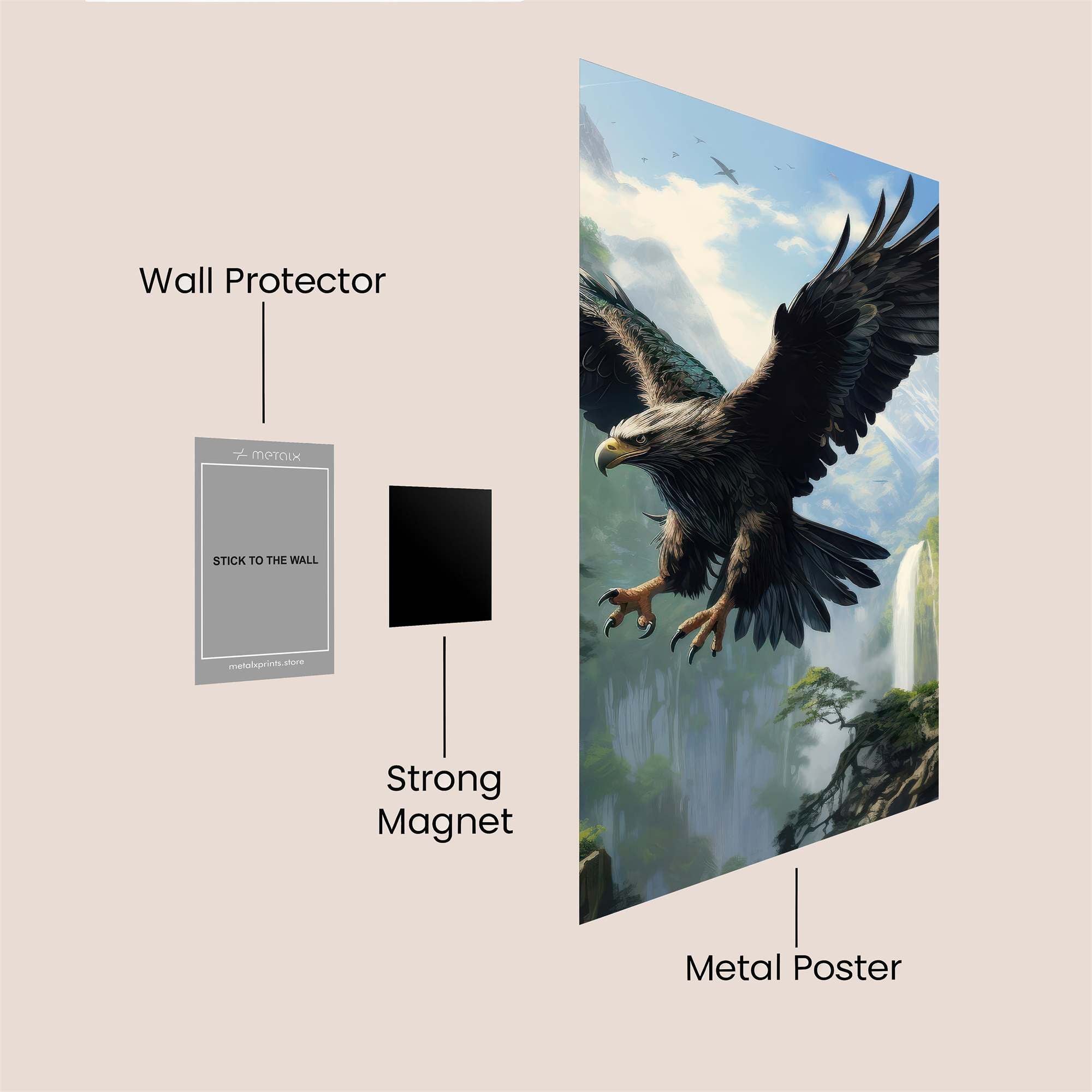 Eagle Serenity Safe Wall Magnetic / M