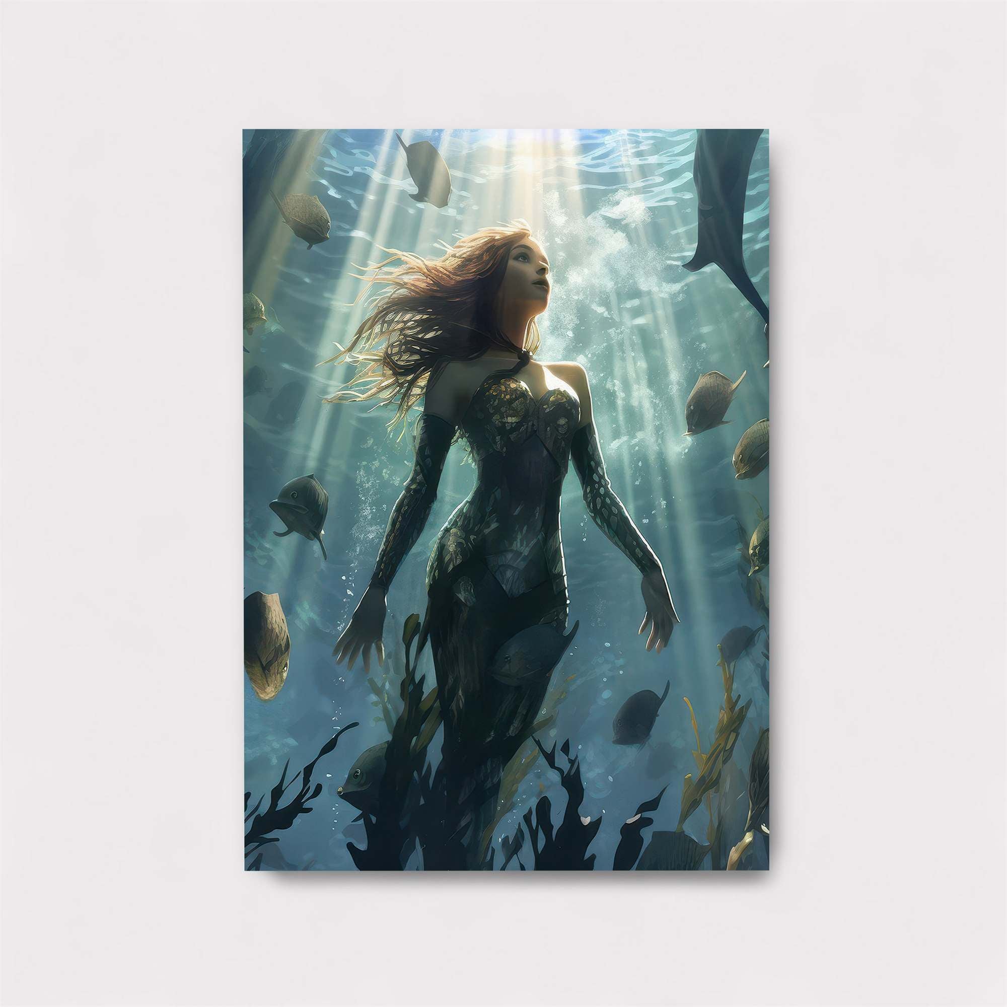 Mermaid Serenity Safe Wall Magnetic / M