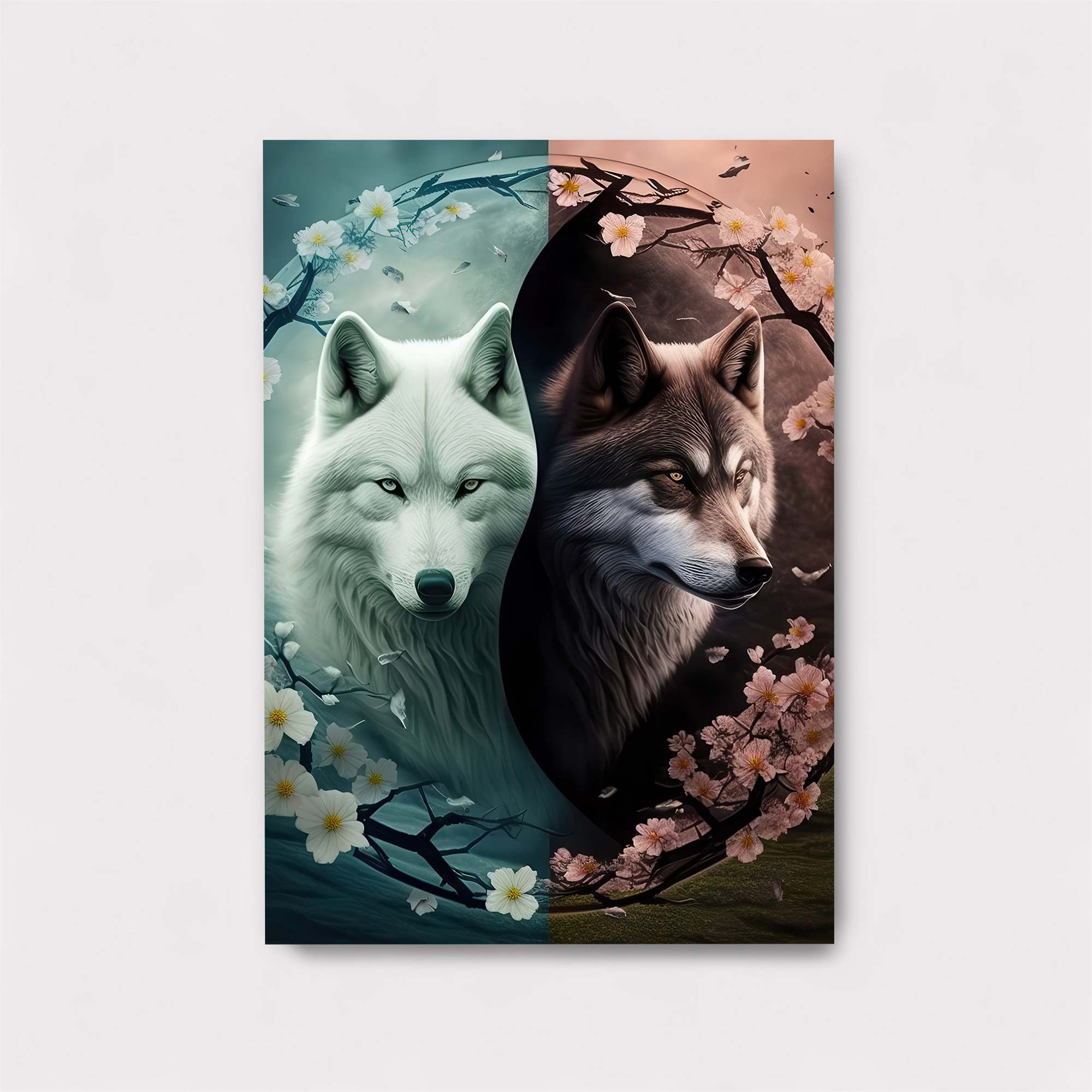 Wolves Serene Safe Wall Magnetic / M