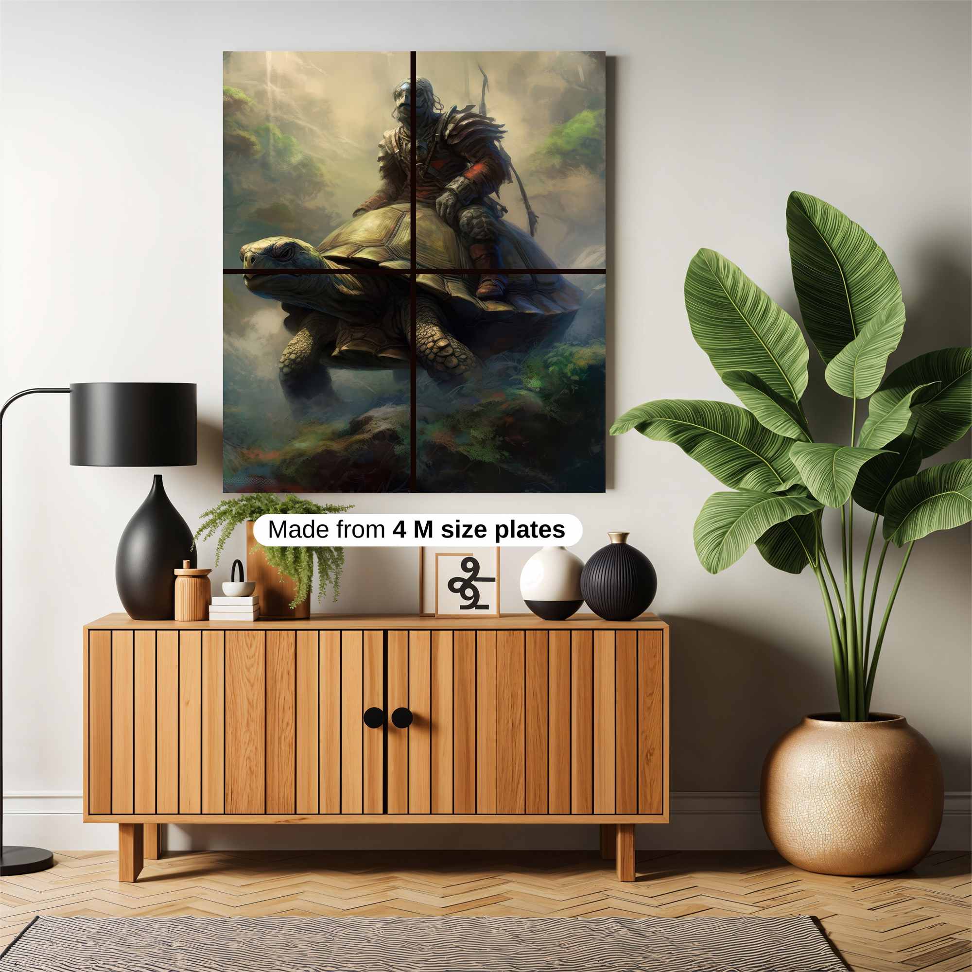 Tortoise Trek Safe Wall Magnetic / M