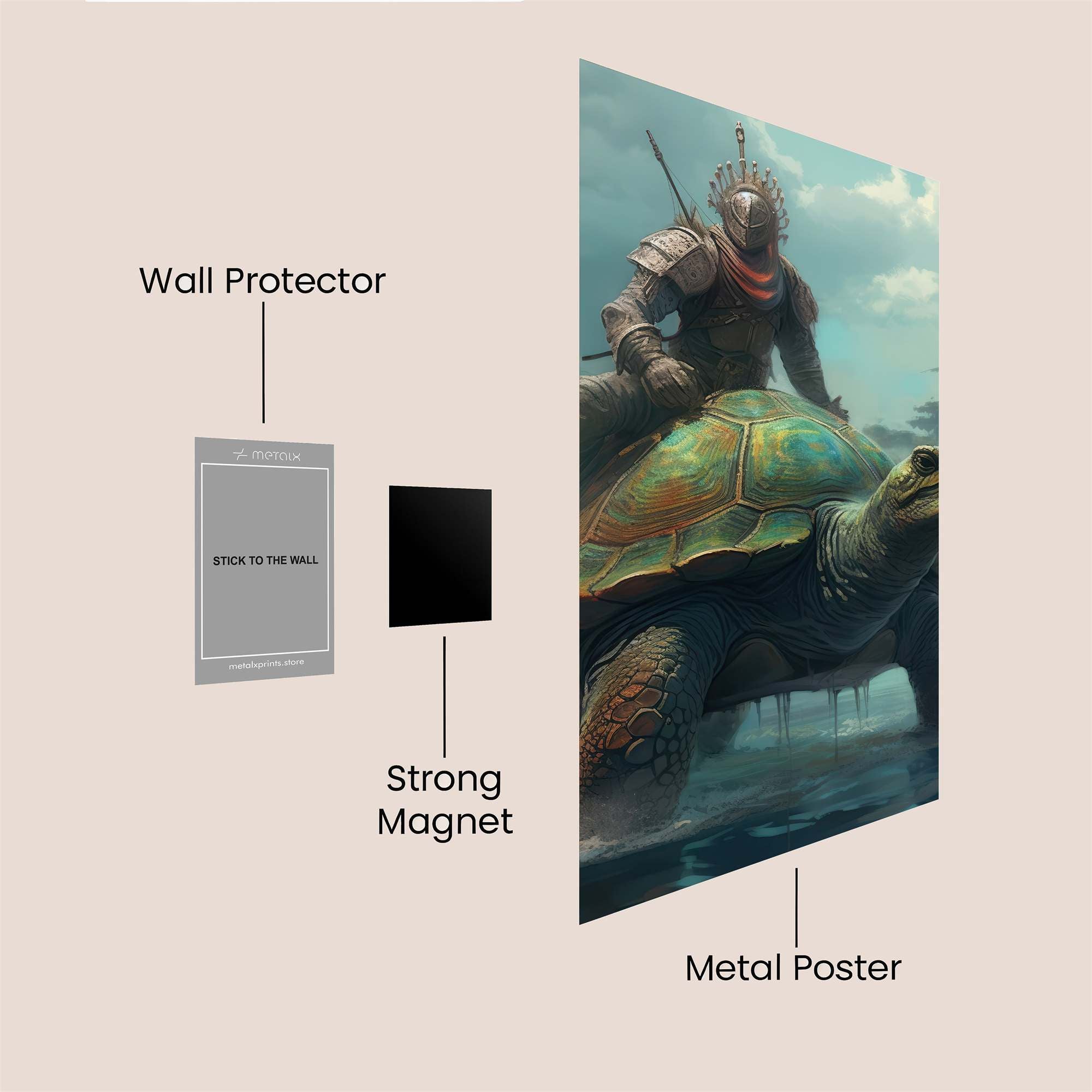Knightly Odyssey Safe Wall Magnetic / M