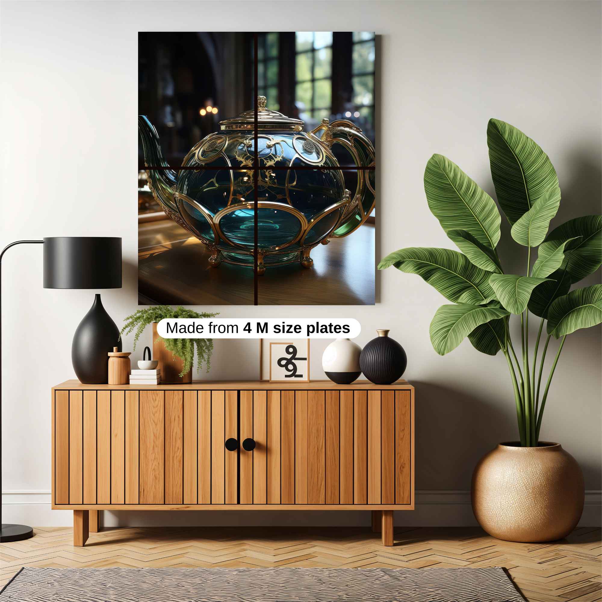 Teapot Elegance Safe Wall Magnetic / M